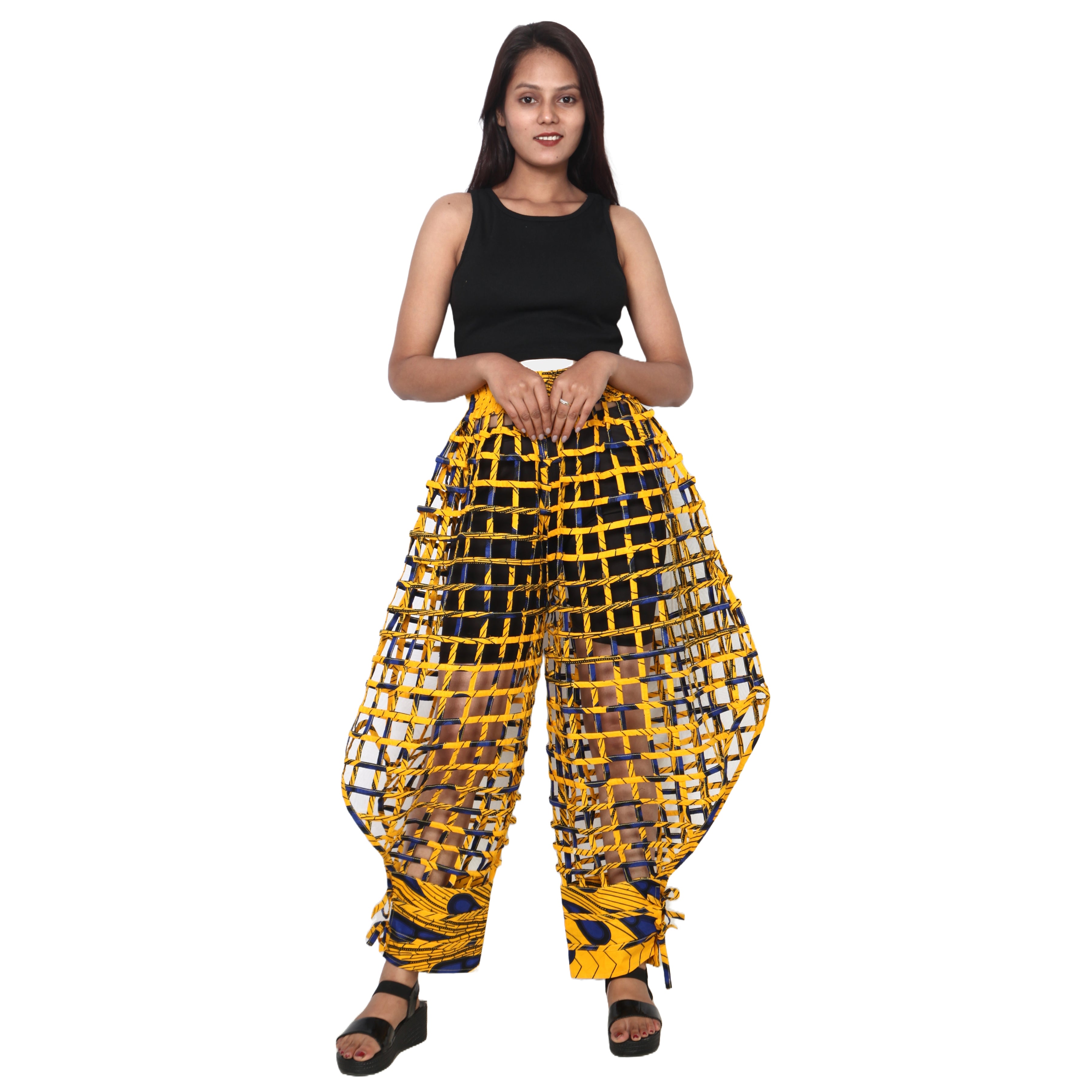 Women's Full Cage Duster Pants -- FI-ST126