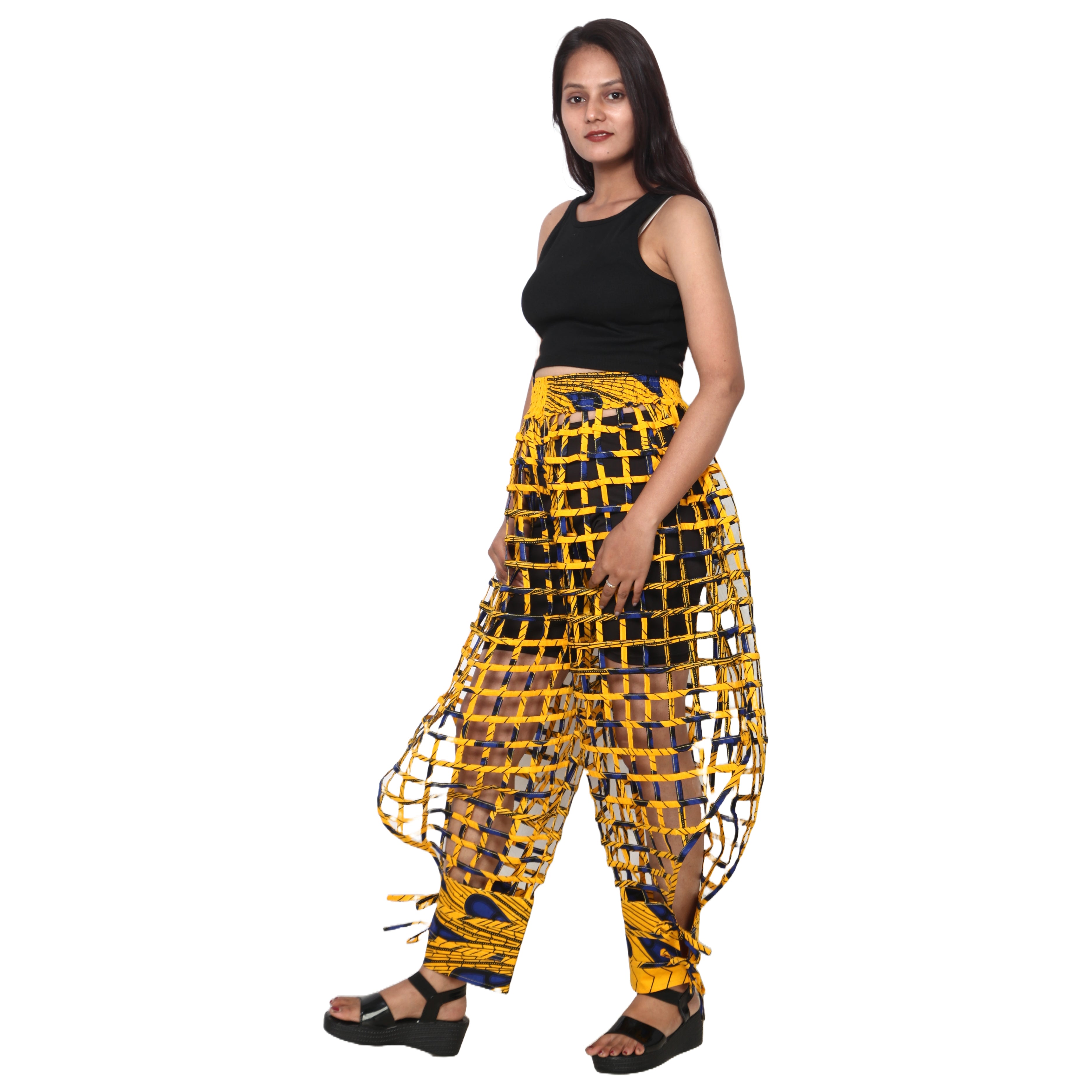 Women's Full Cage Duster Pants -- FI-ST126