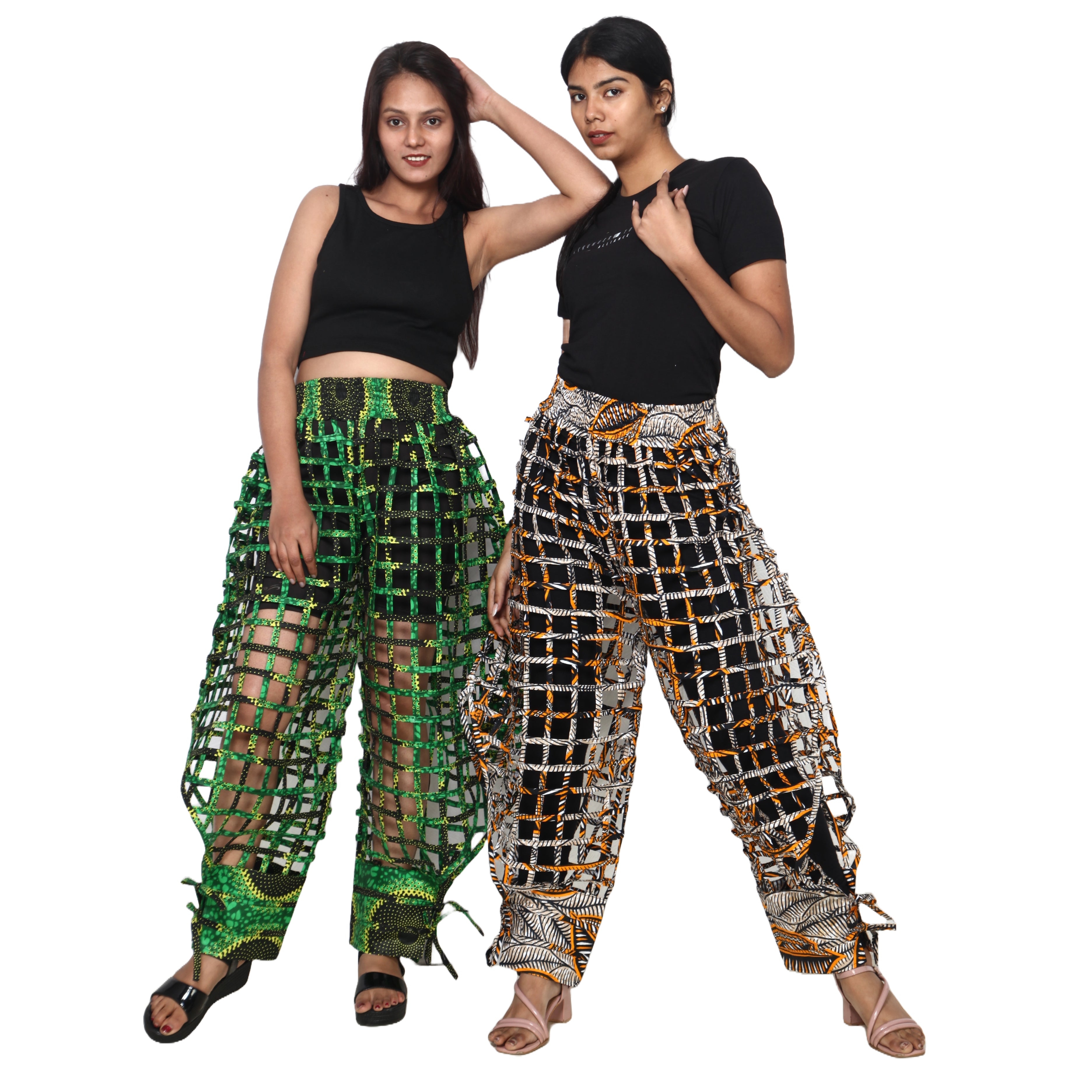 Women's Full Cage Duster Pants -- FI-ST126