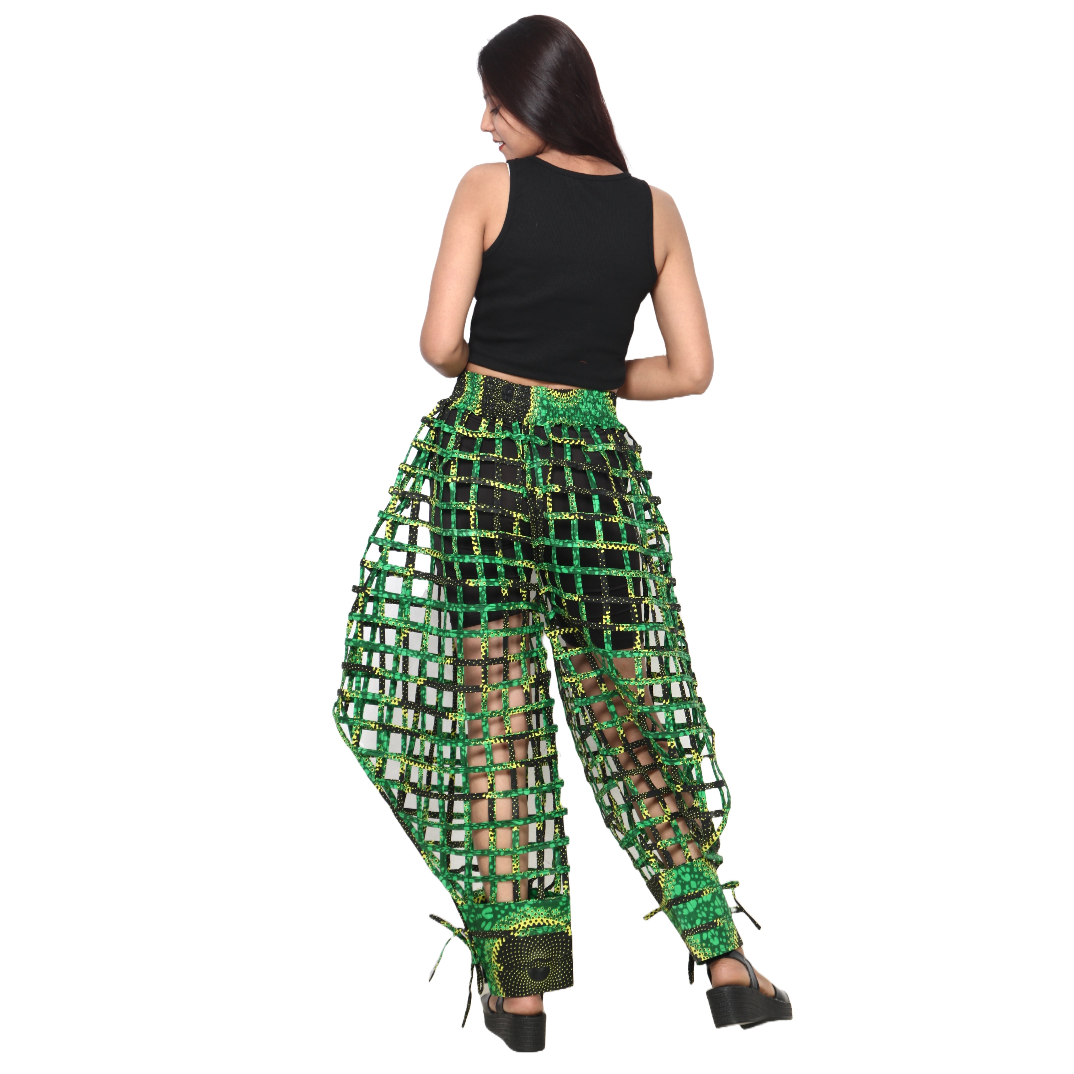 Women's Full Cage Duster Pants -- FI-ST126