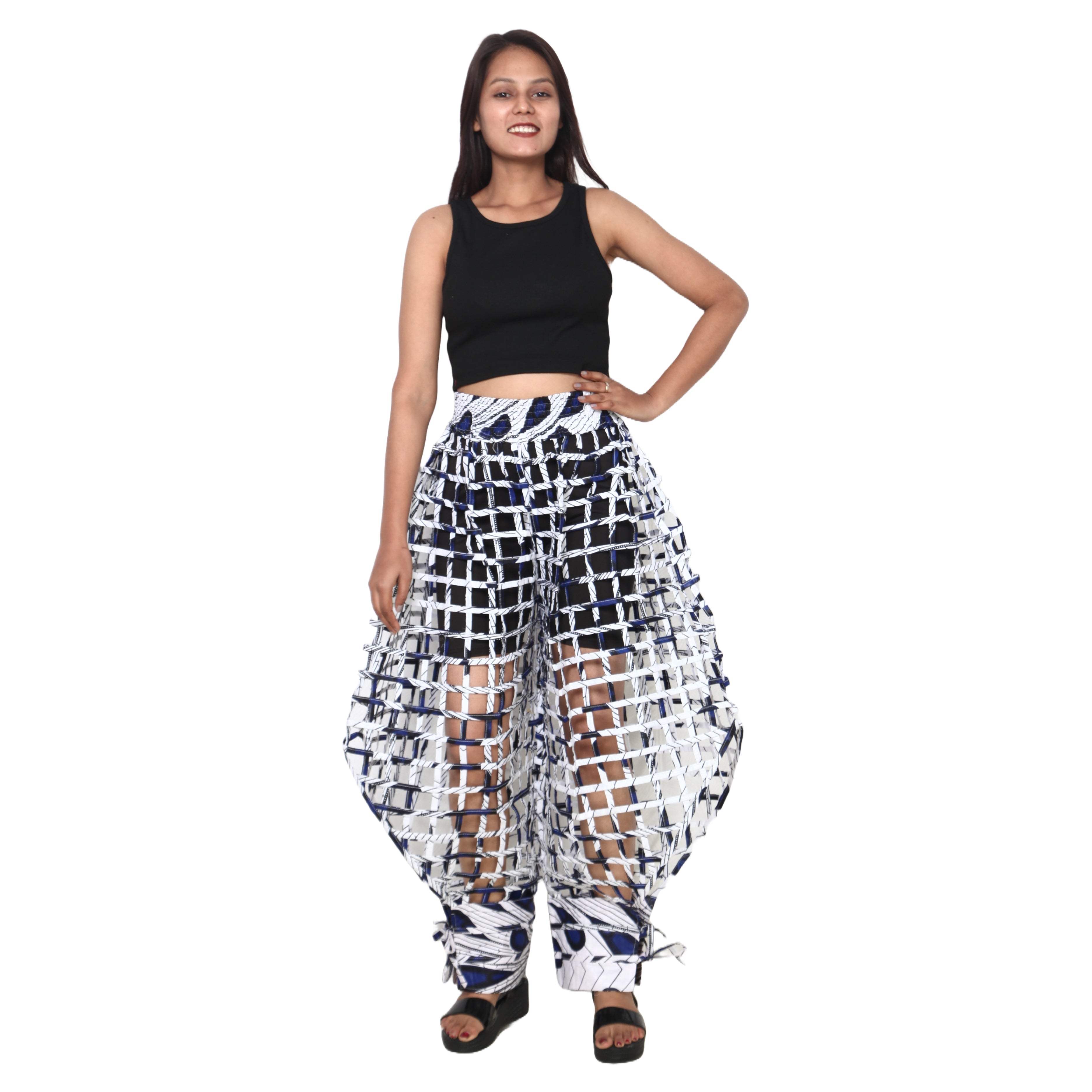 Women's Full Cage Duster Pants -- FI-ST126