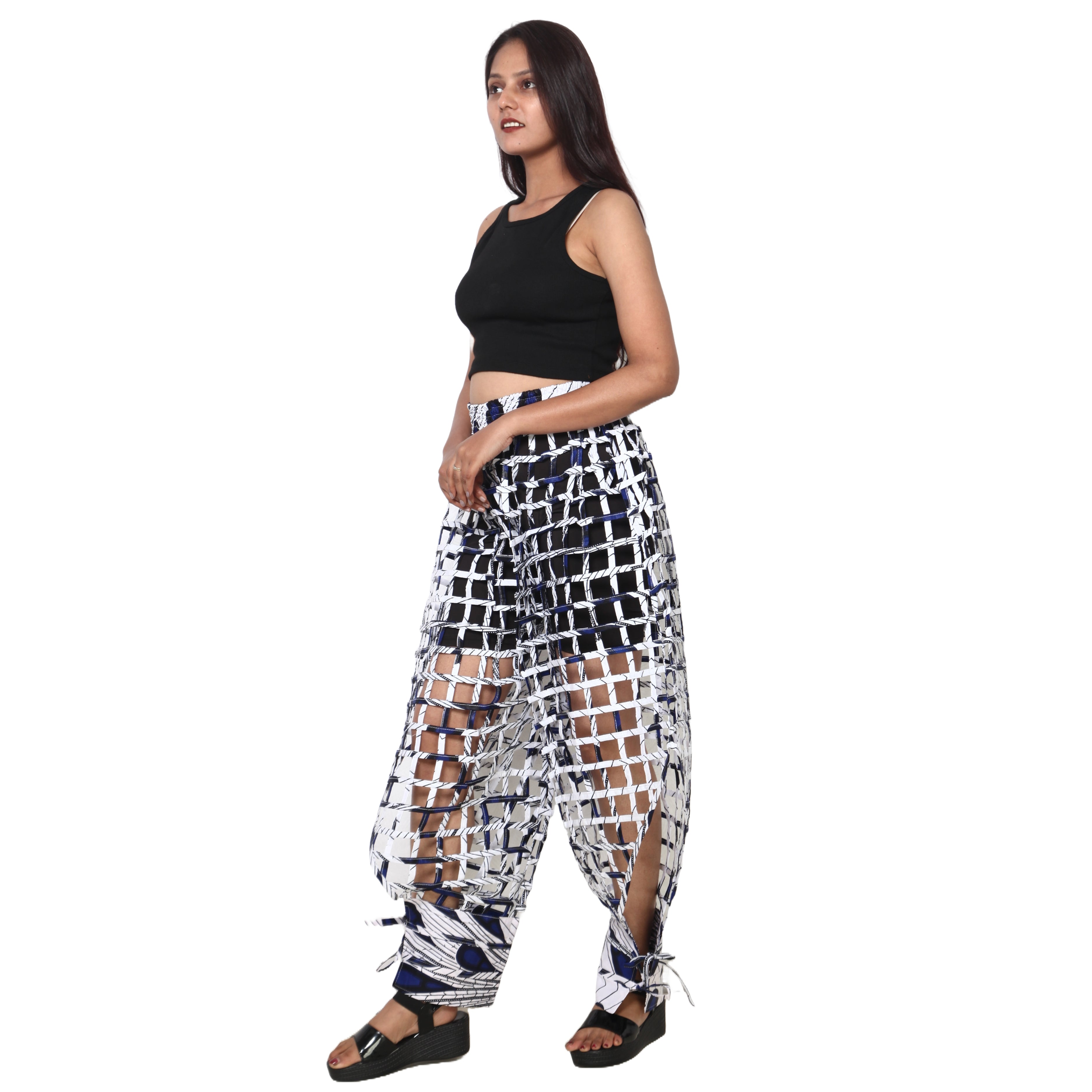 Women's Full Cage Duster Pants -- FI-ST126