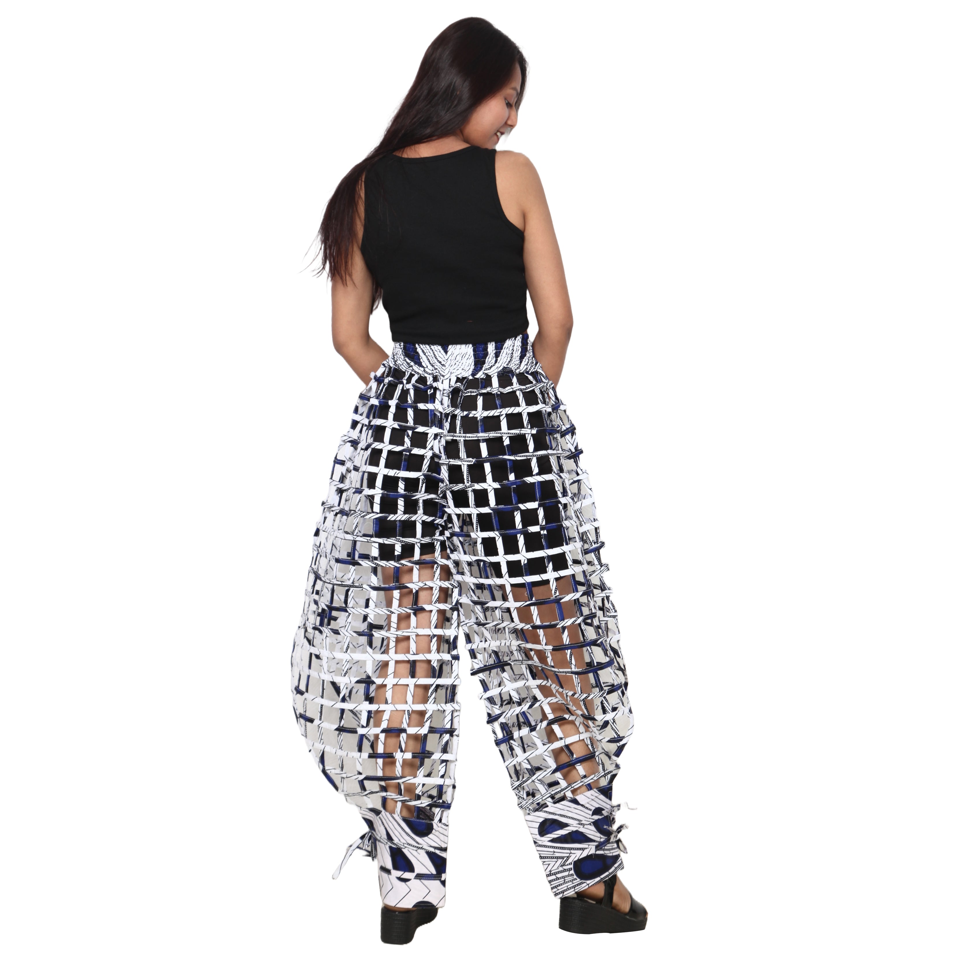 Women's Full Cage Duster Pants -- FI-ST126