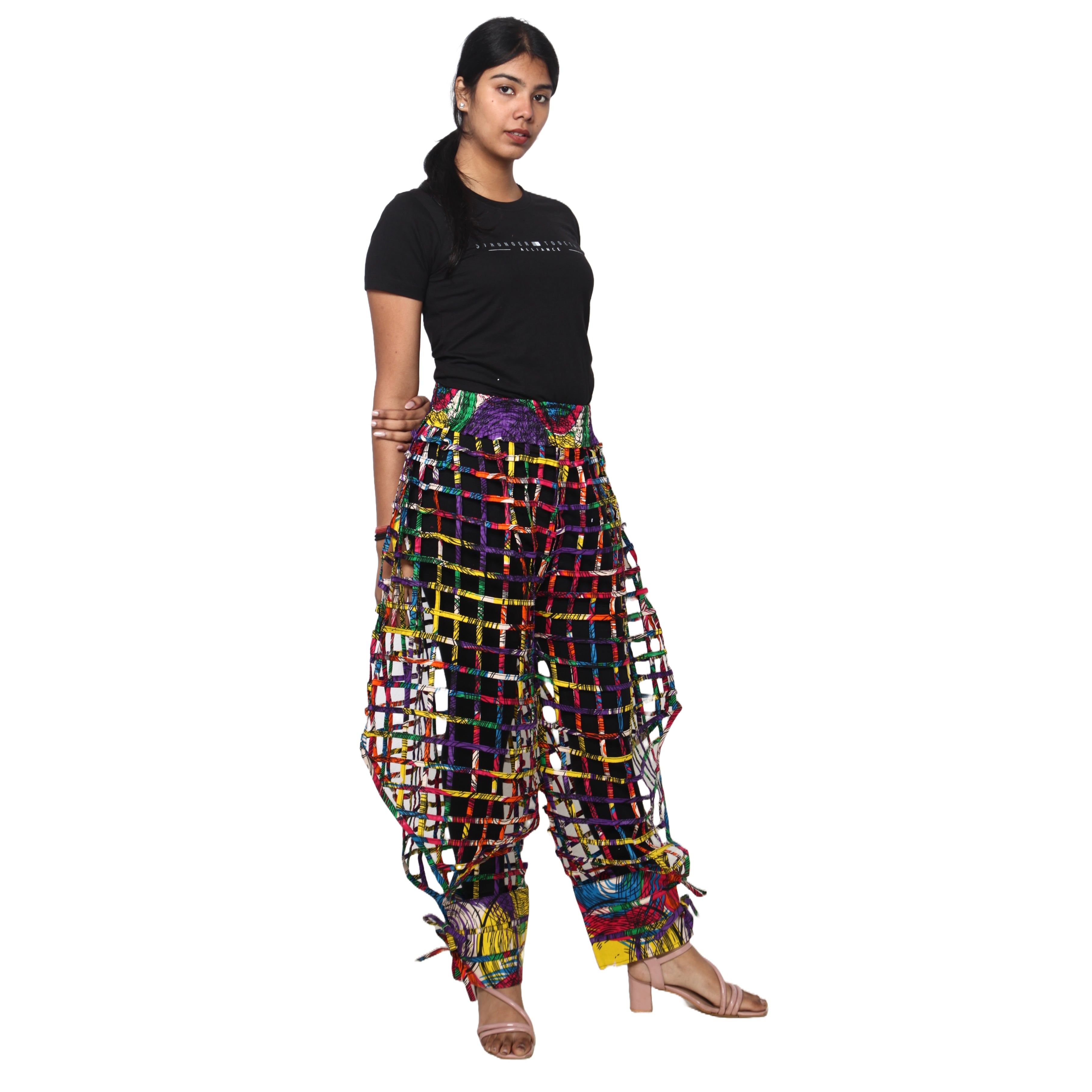 Women's Full Cage Duster Pants -- FI-ST126