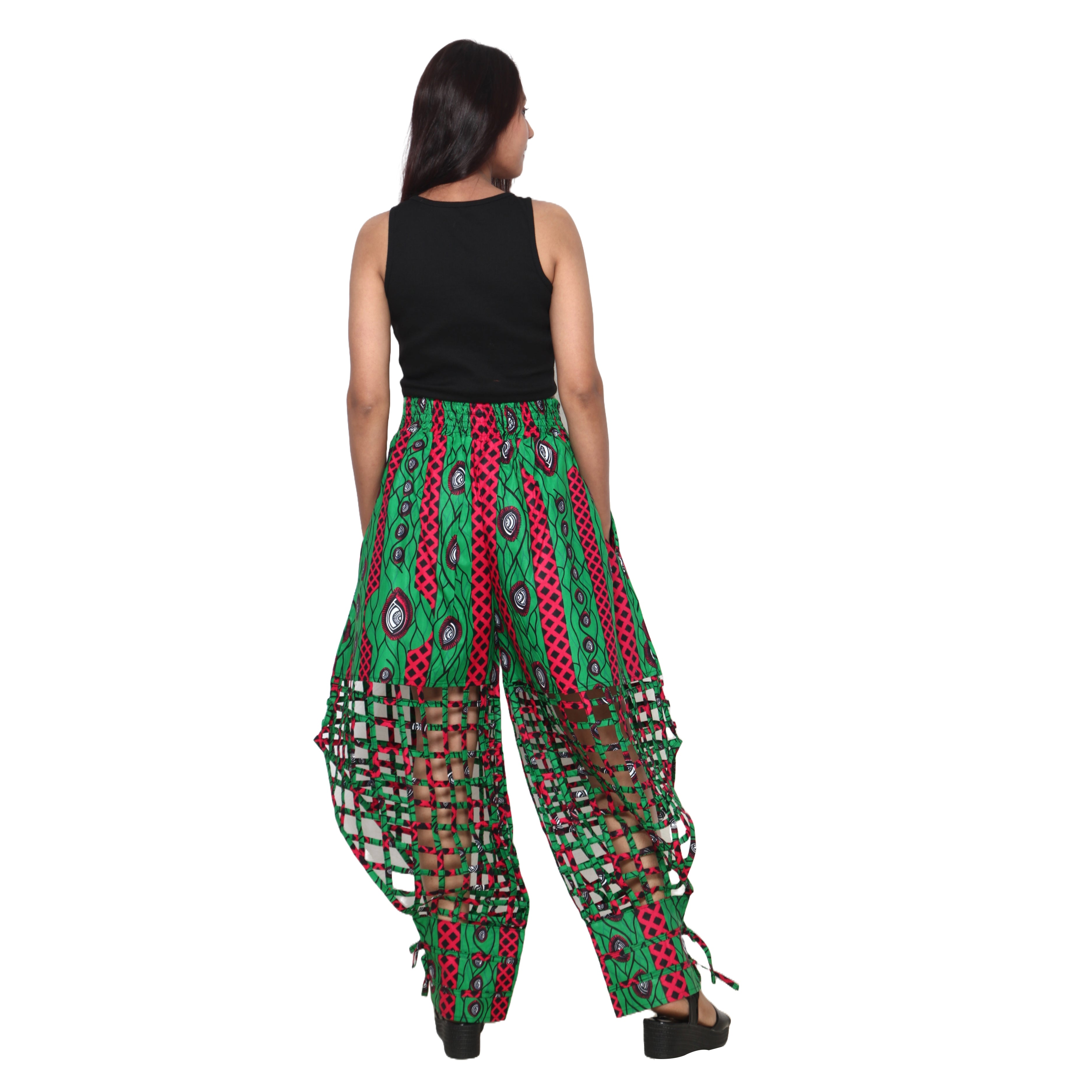 Women's Half Cage Jogger Pants -- FI-ST126