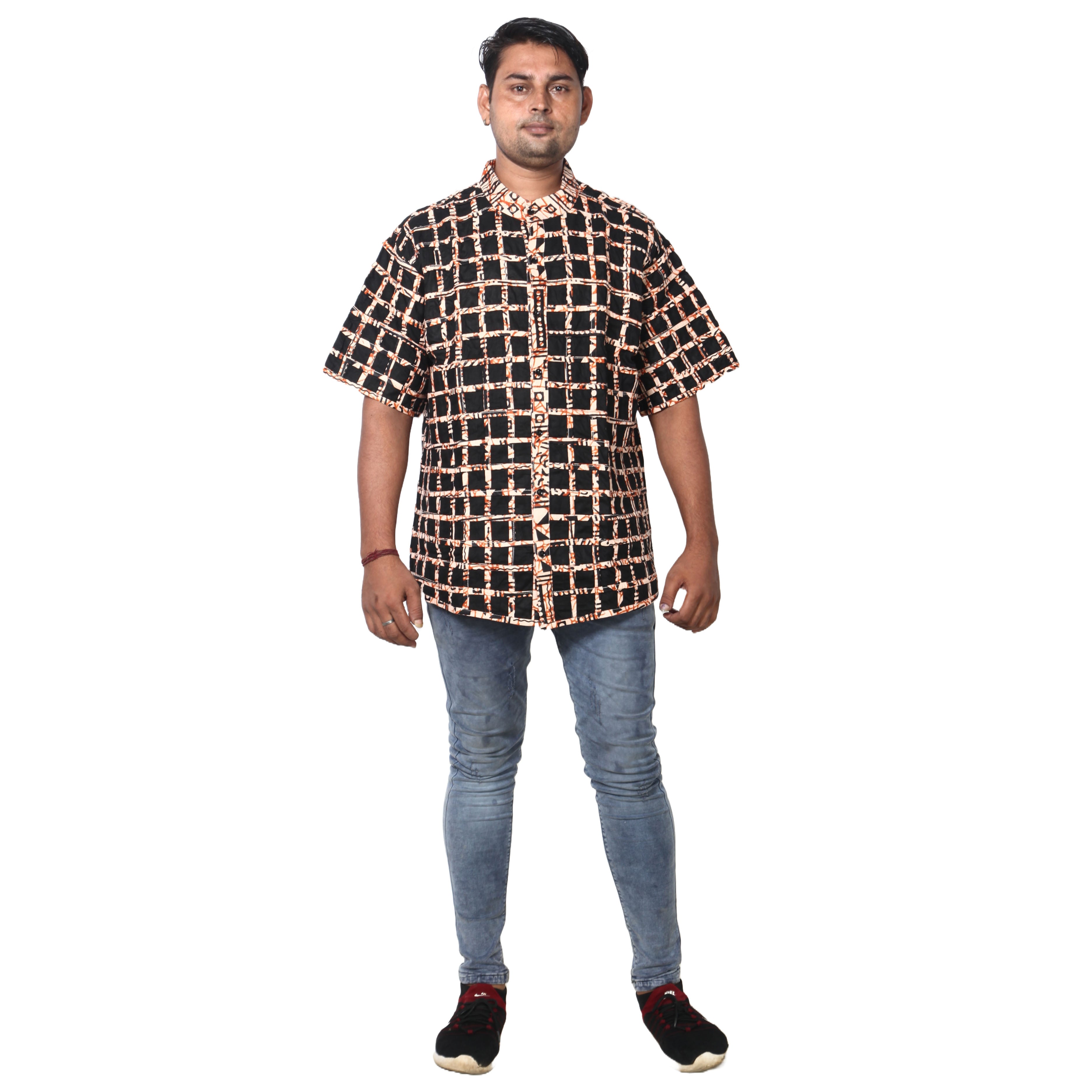 Men's Cage Duster Short Sleeve Shirt -- FI-ST-113