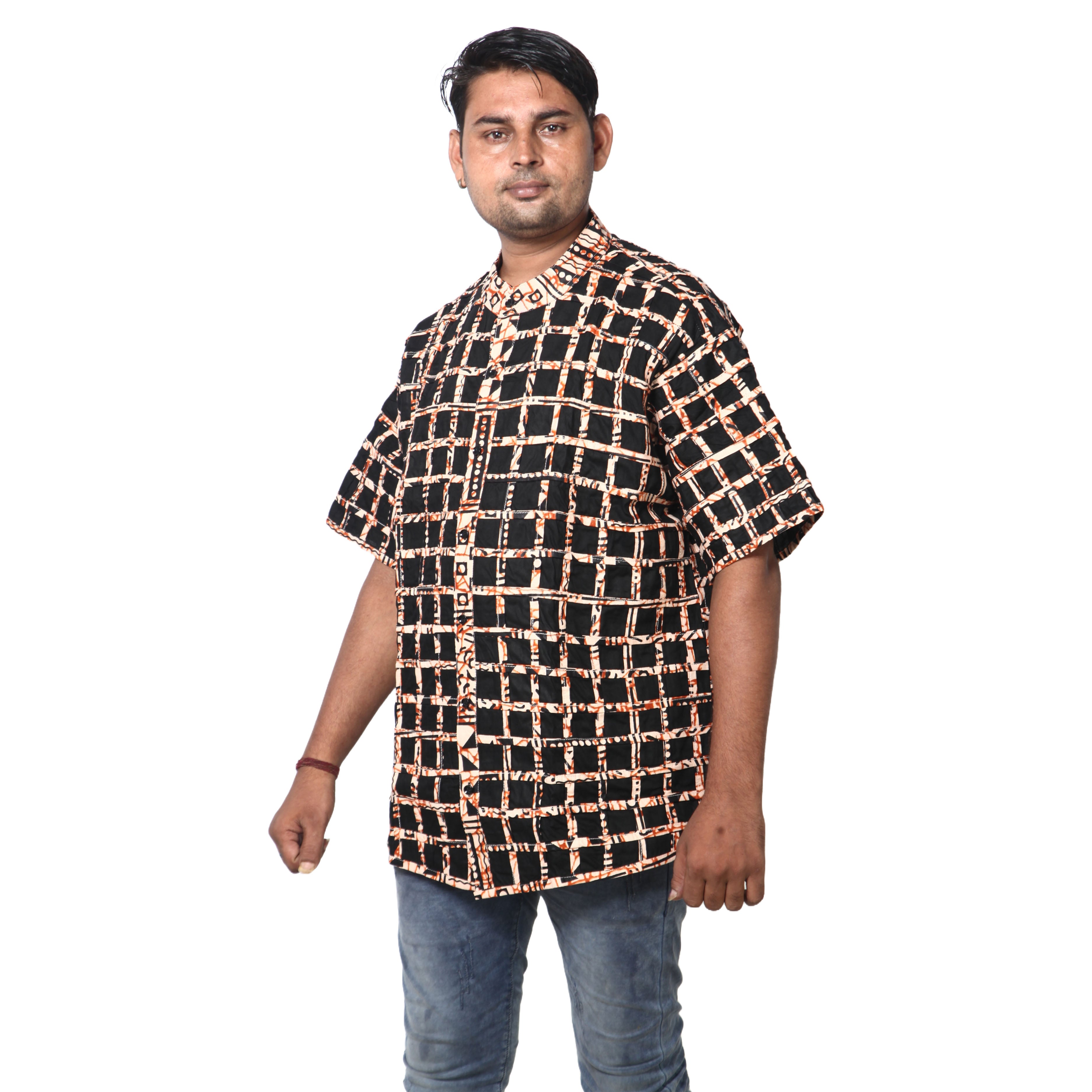 Men's Cage Duster Short Sleeve Shirt -- FI-ST-113