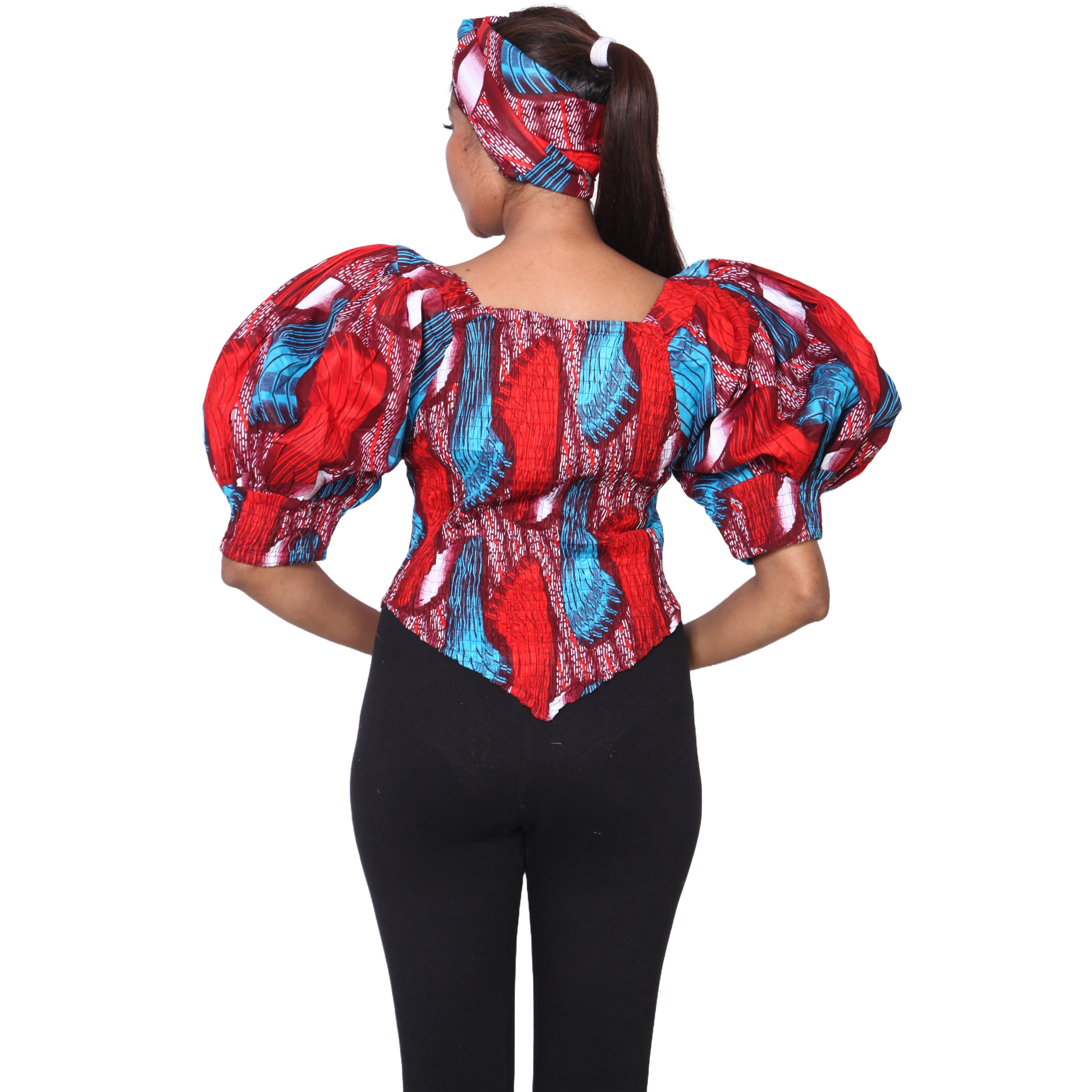 Women's Puff Sleeve Top -- FI-18