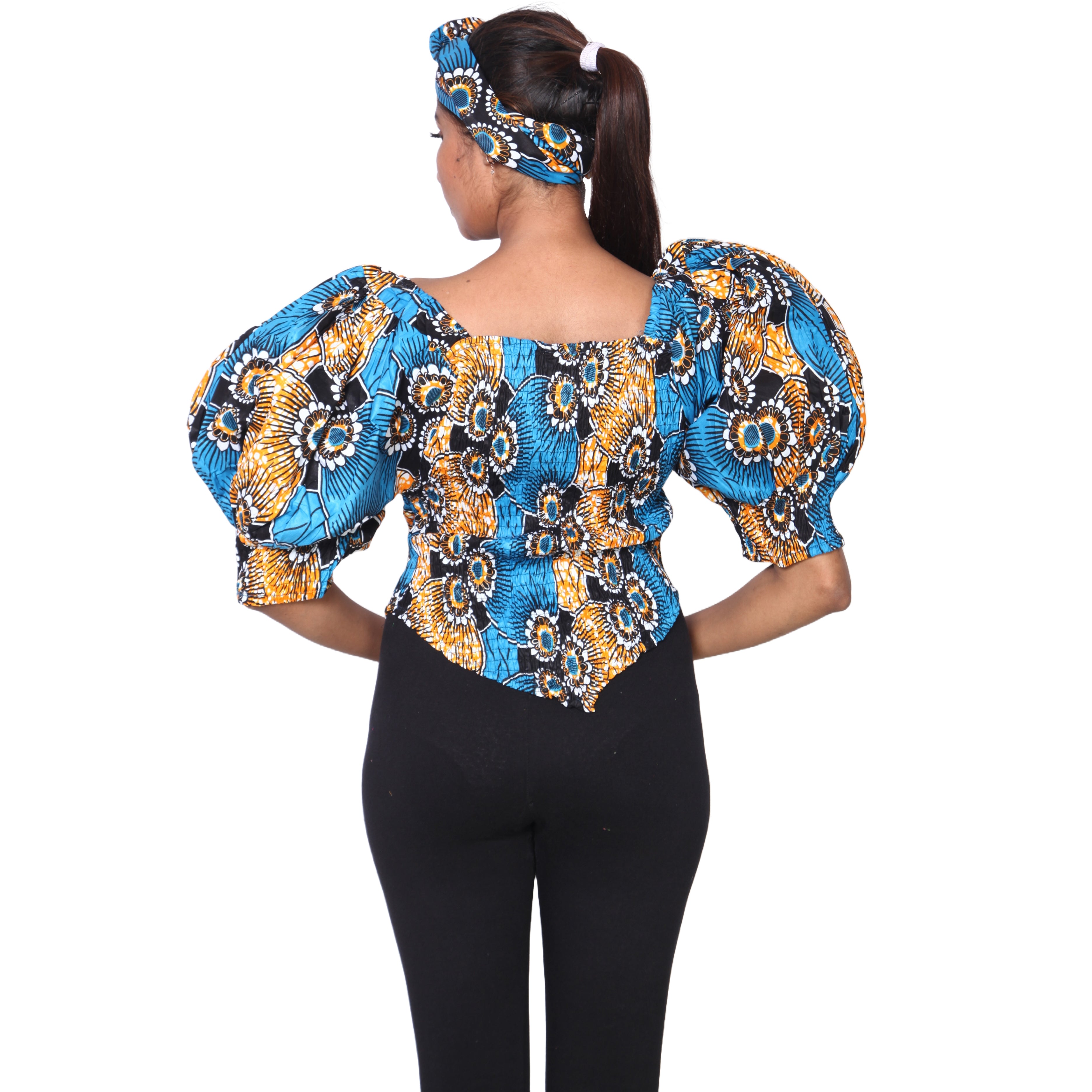 Women's Puff Sleeve Top -- FI-18