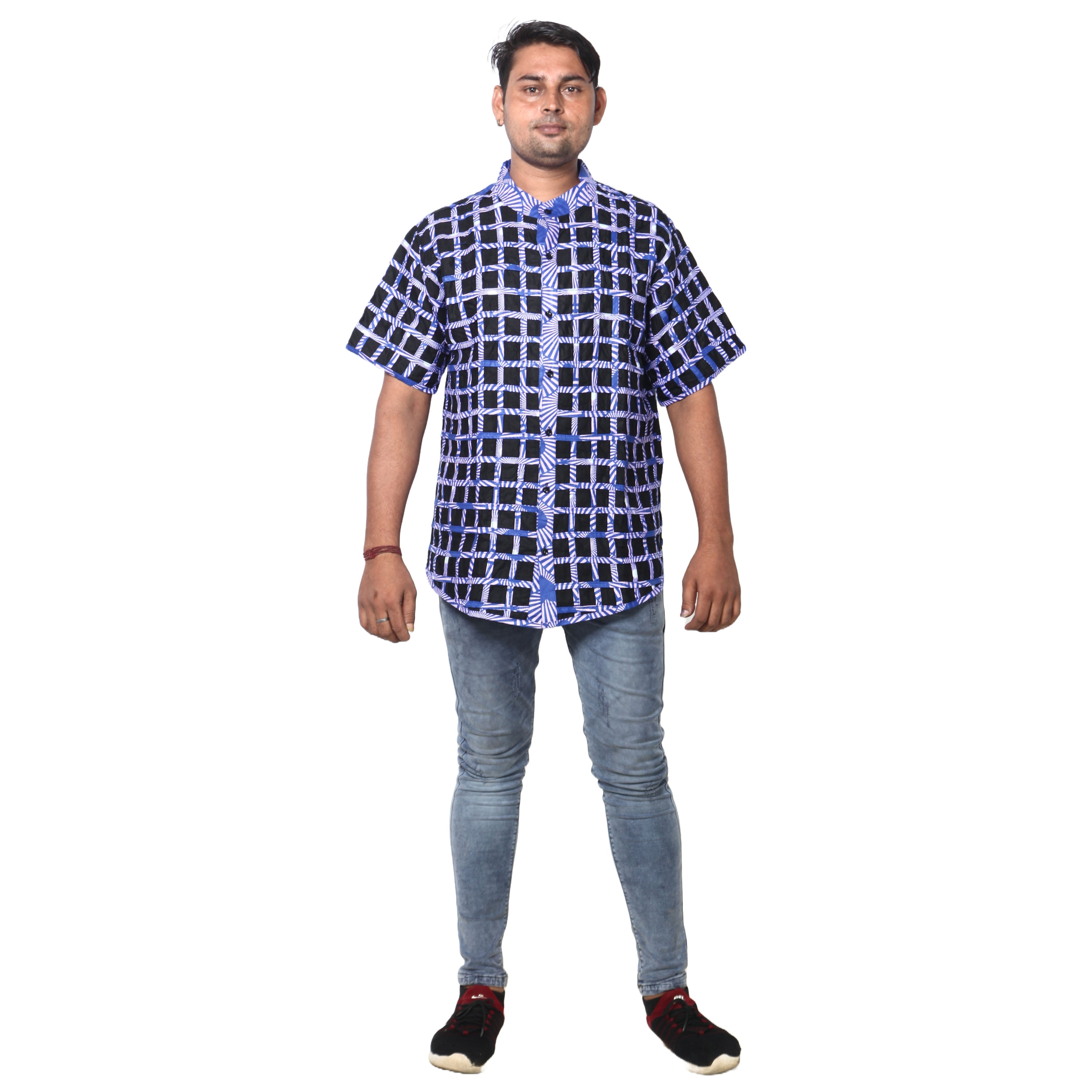 Men's Cage Duster Short Sleeve Shirt -- FI-ST-113