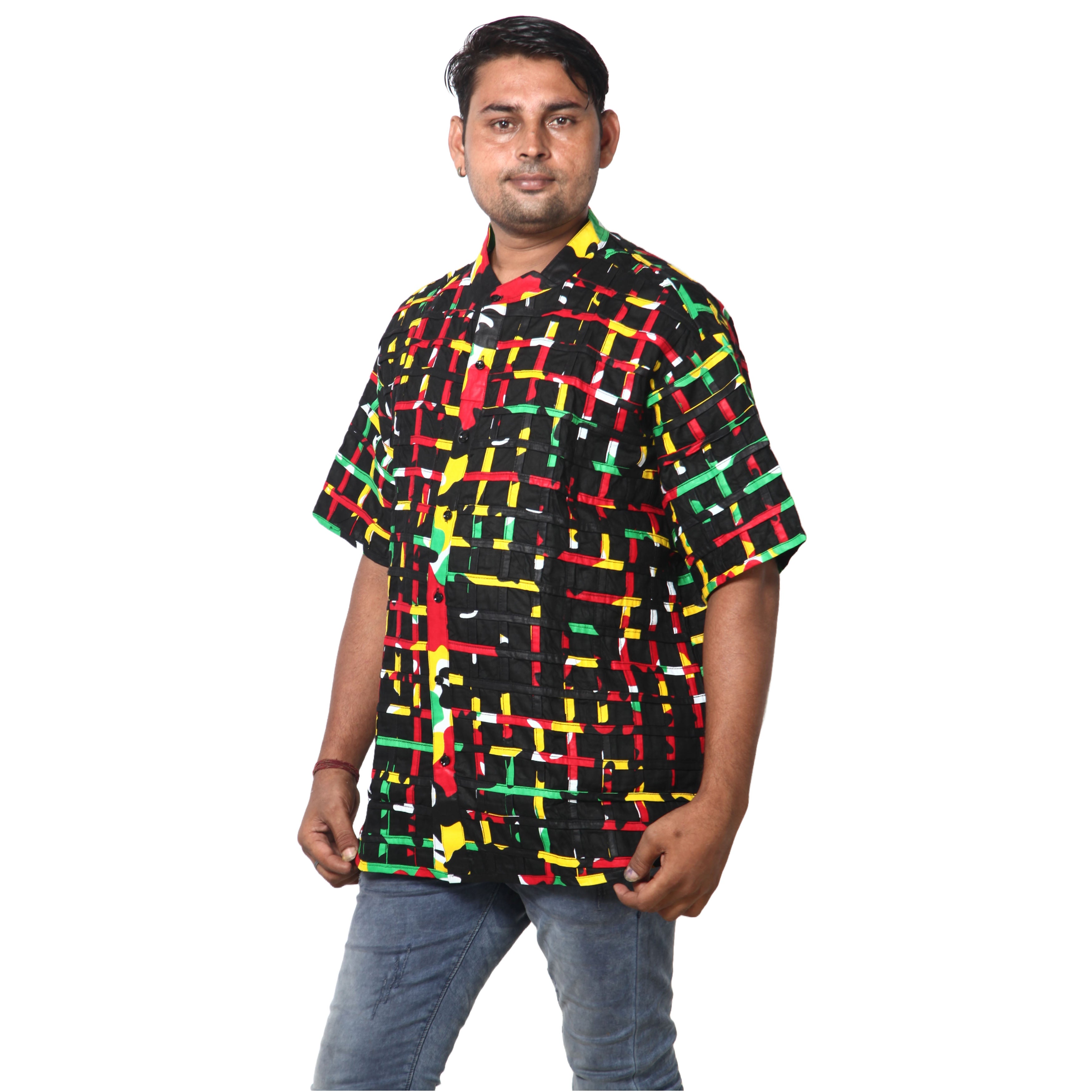 Men's Cage Duster Short Sleeve Shirt -- FI-ST-113