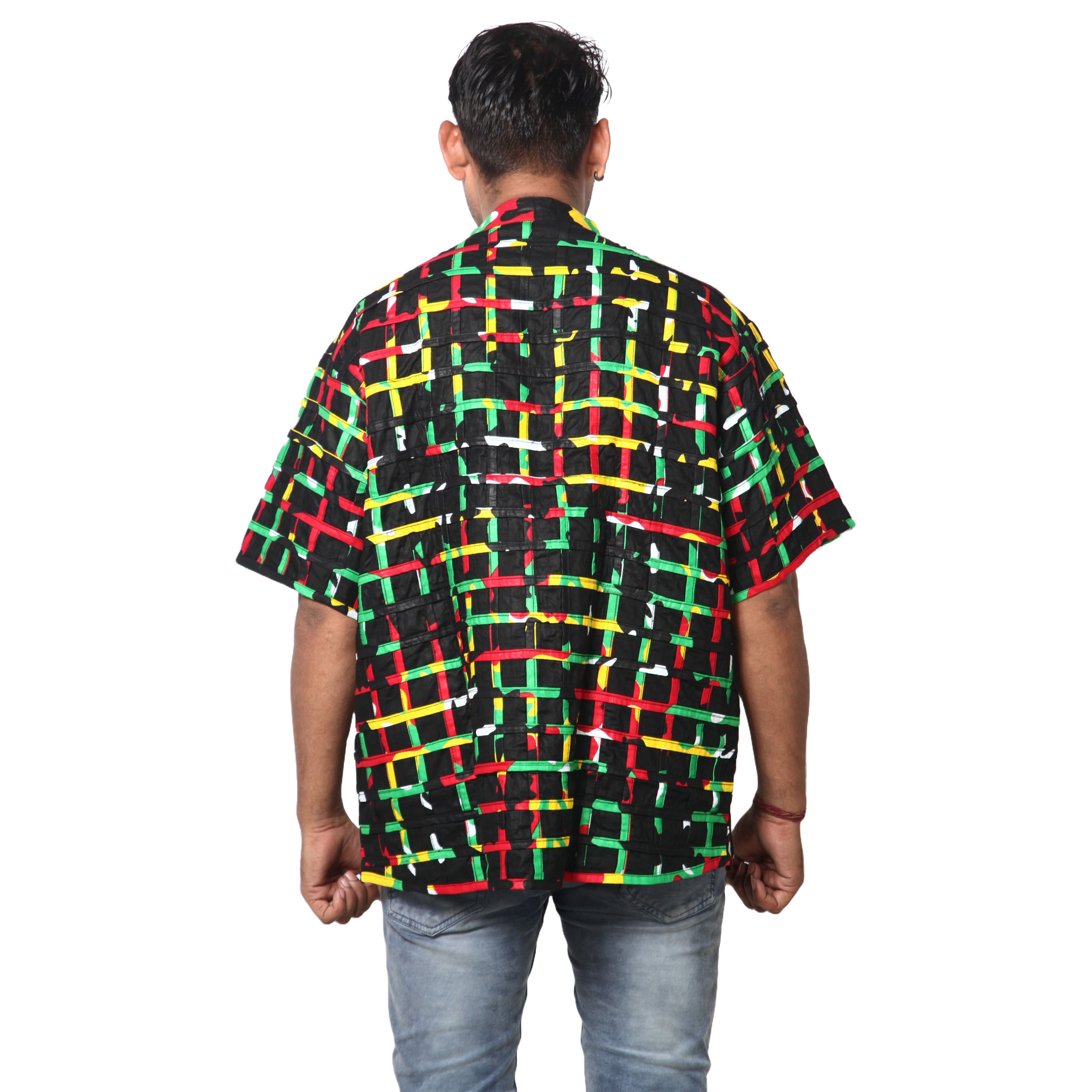 Men's Cage Duster Short Sleeve Shirt -- FI-ST-113