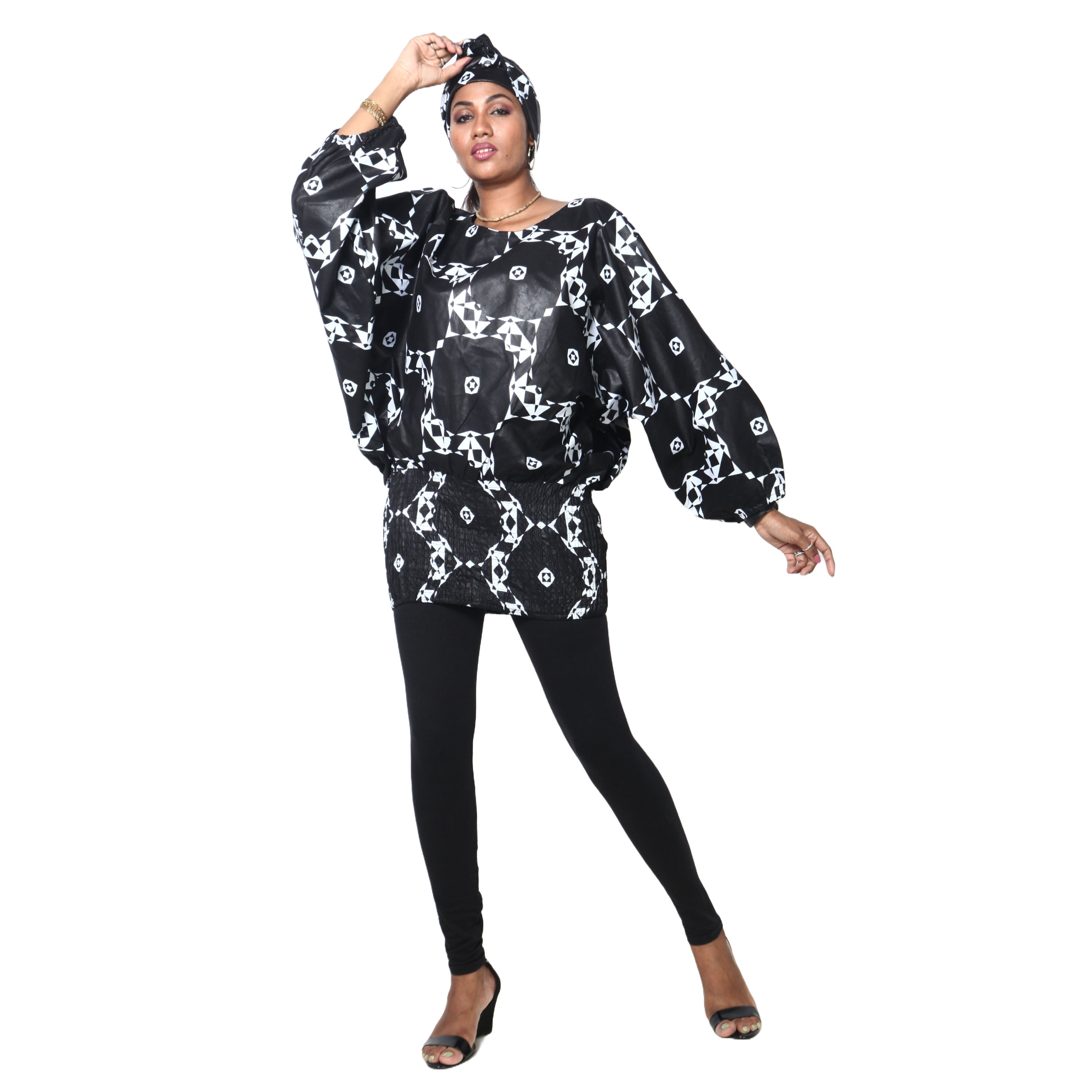 Women's Dolman Sleeve Tunic Top -- FI-26