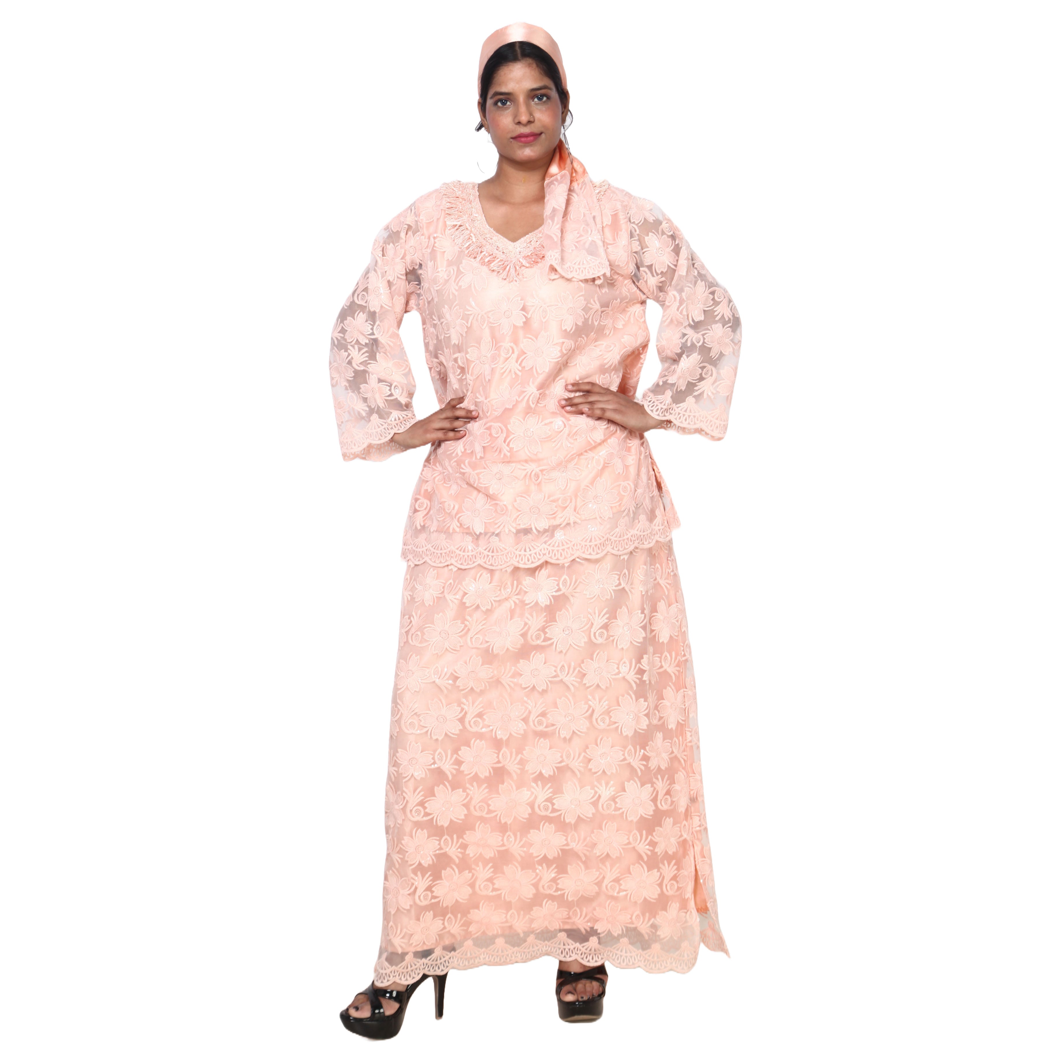 Women's Lace Skirt Set -- FI-1200