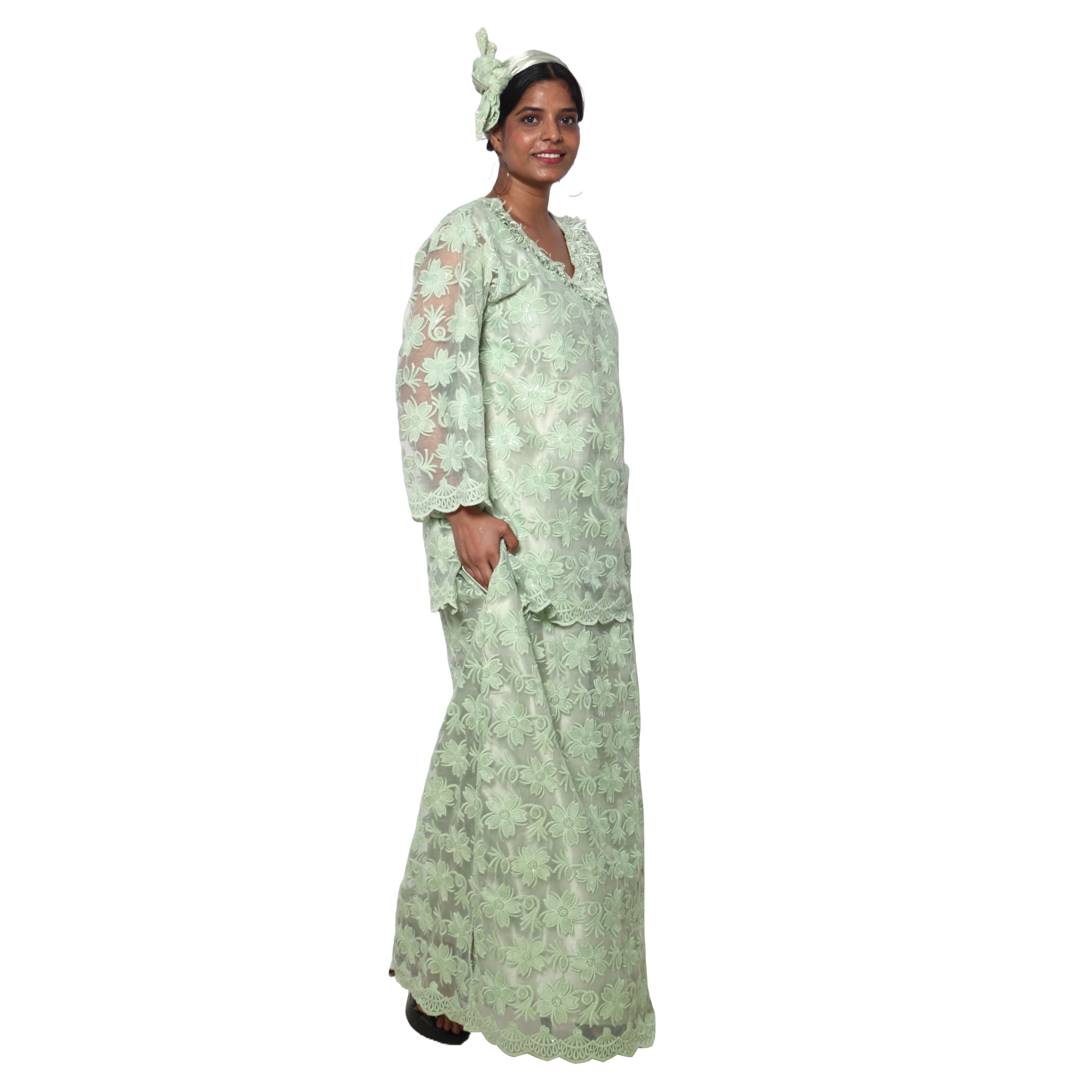 Women's Lace Skirt Set -- FI-1200