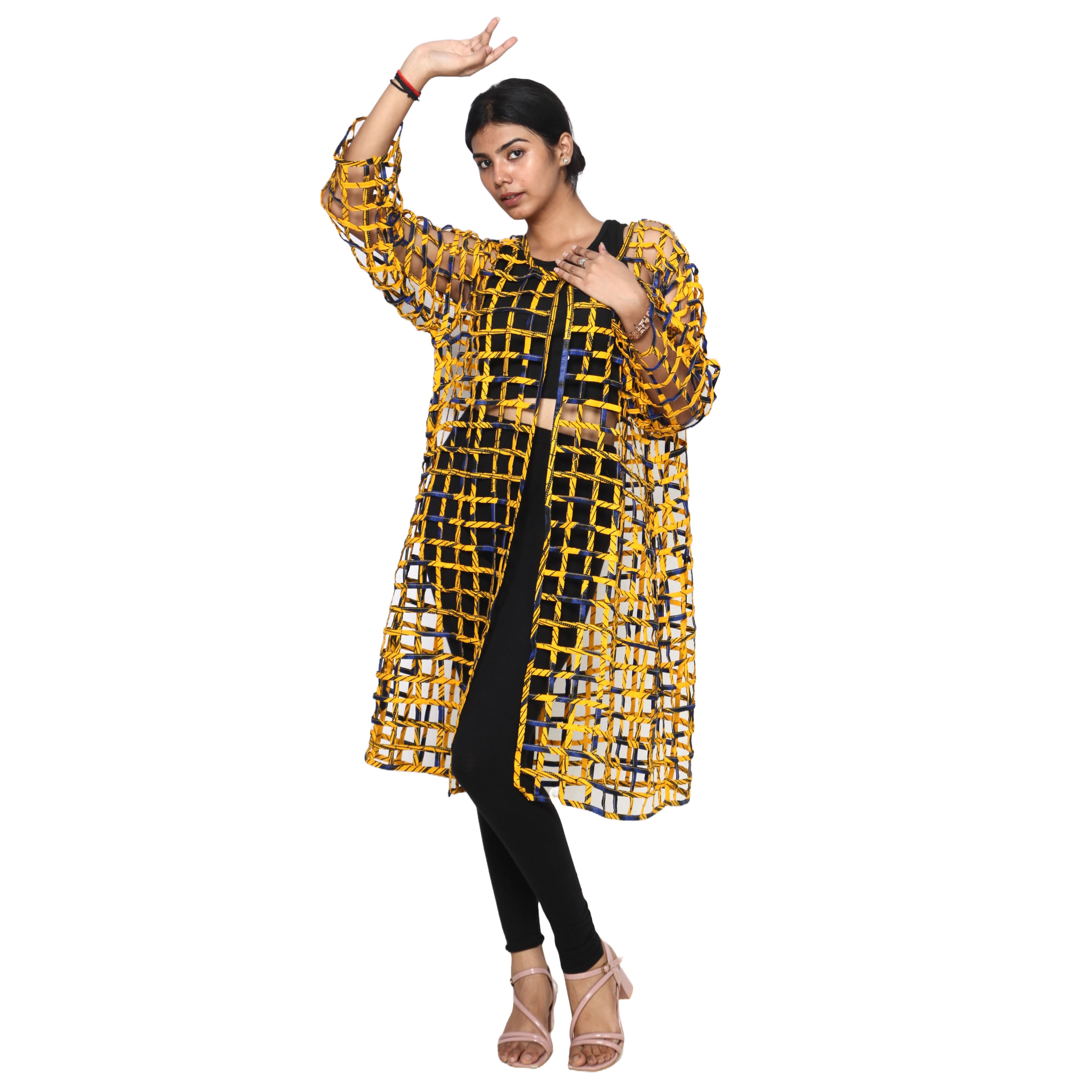 Women's Printed Cage Duster -- FI-ST120 PRINT