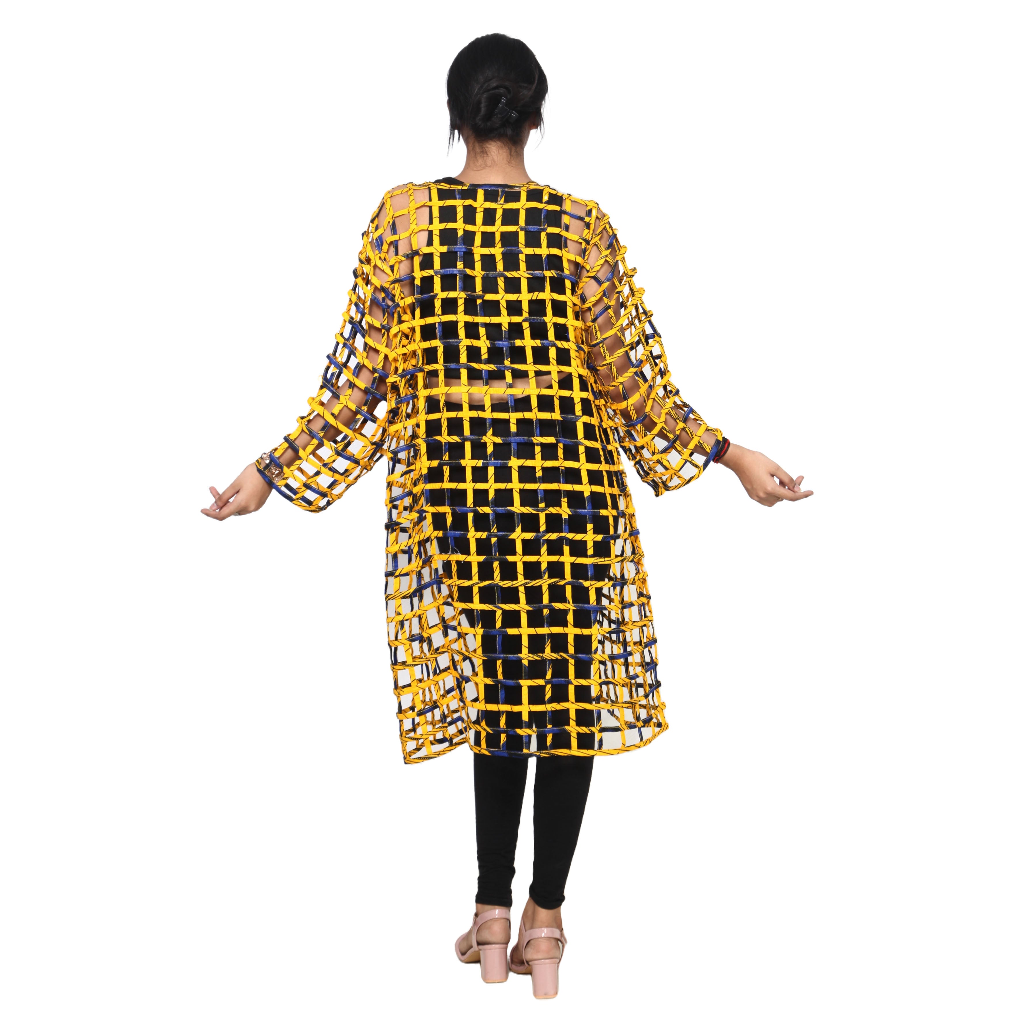 Women's Printed Cage Duster -- FI-ST120 PRINT