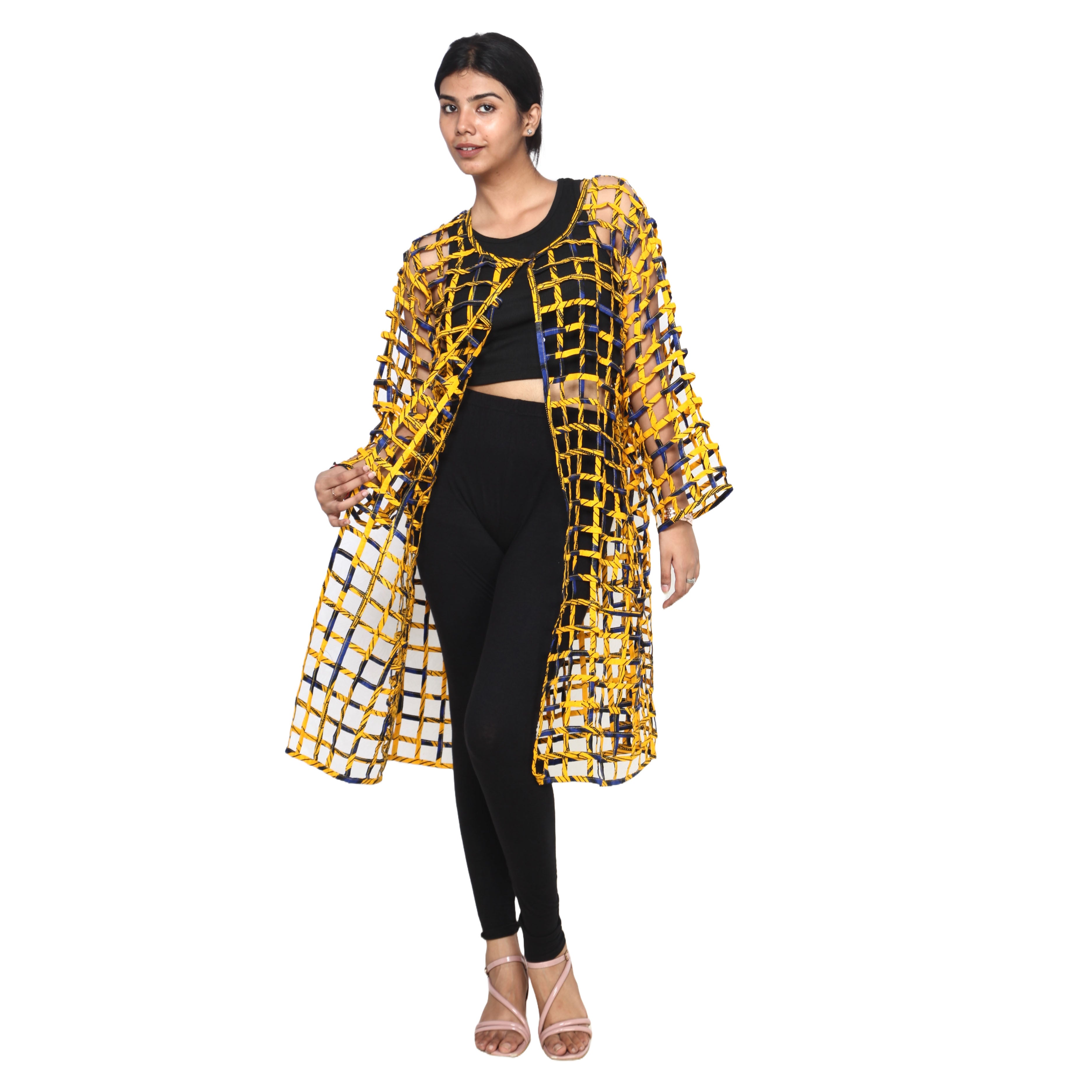 Women's Printed Cage Duster -- FI-ST120 PRINT