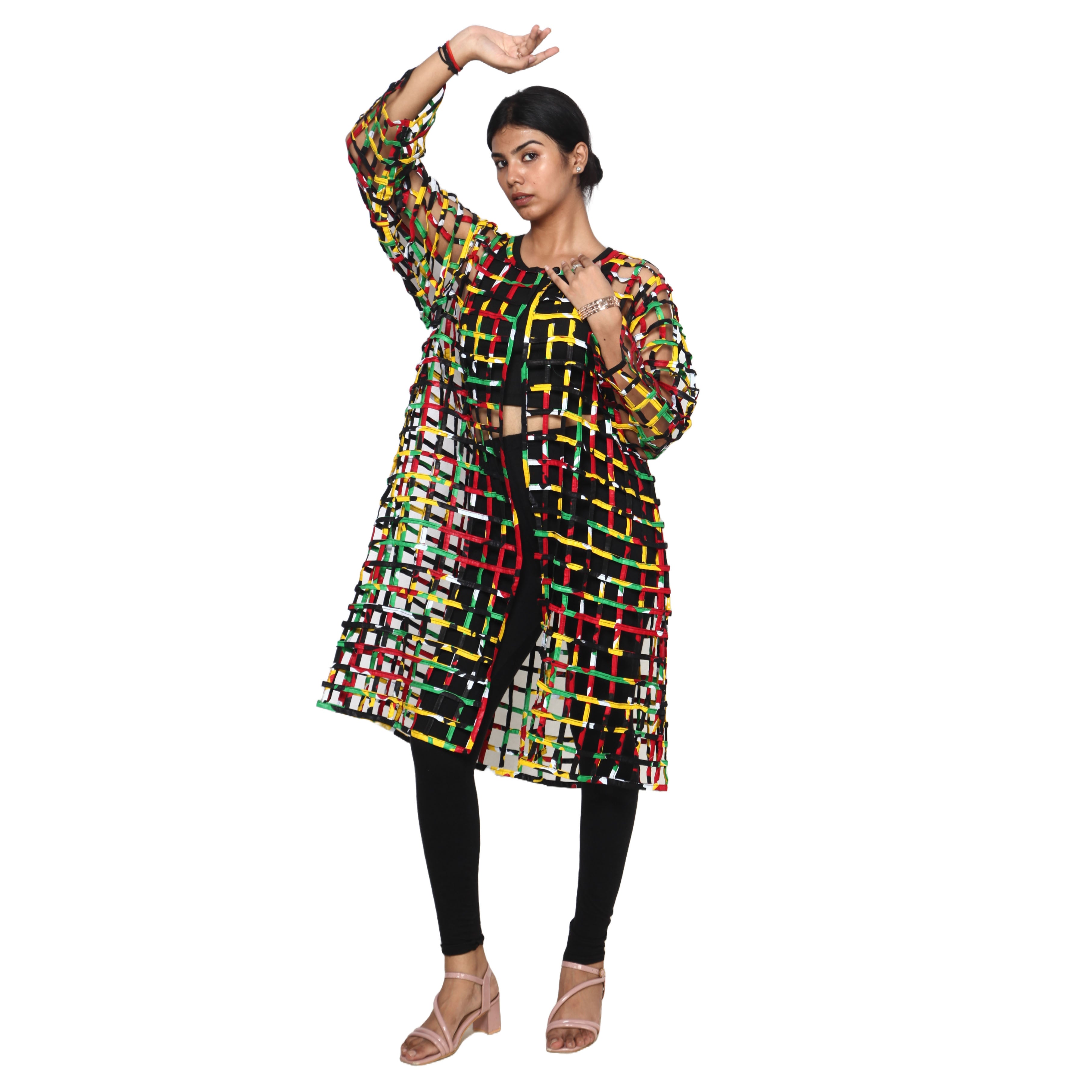 Women's Printed Cage Duster -- FI-ST120 PRINT