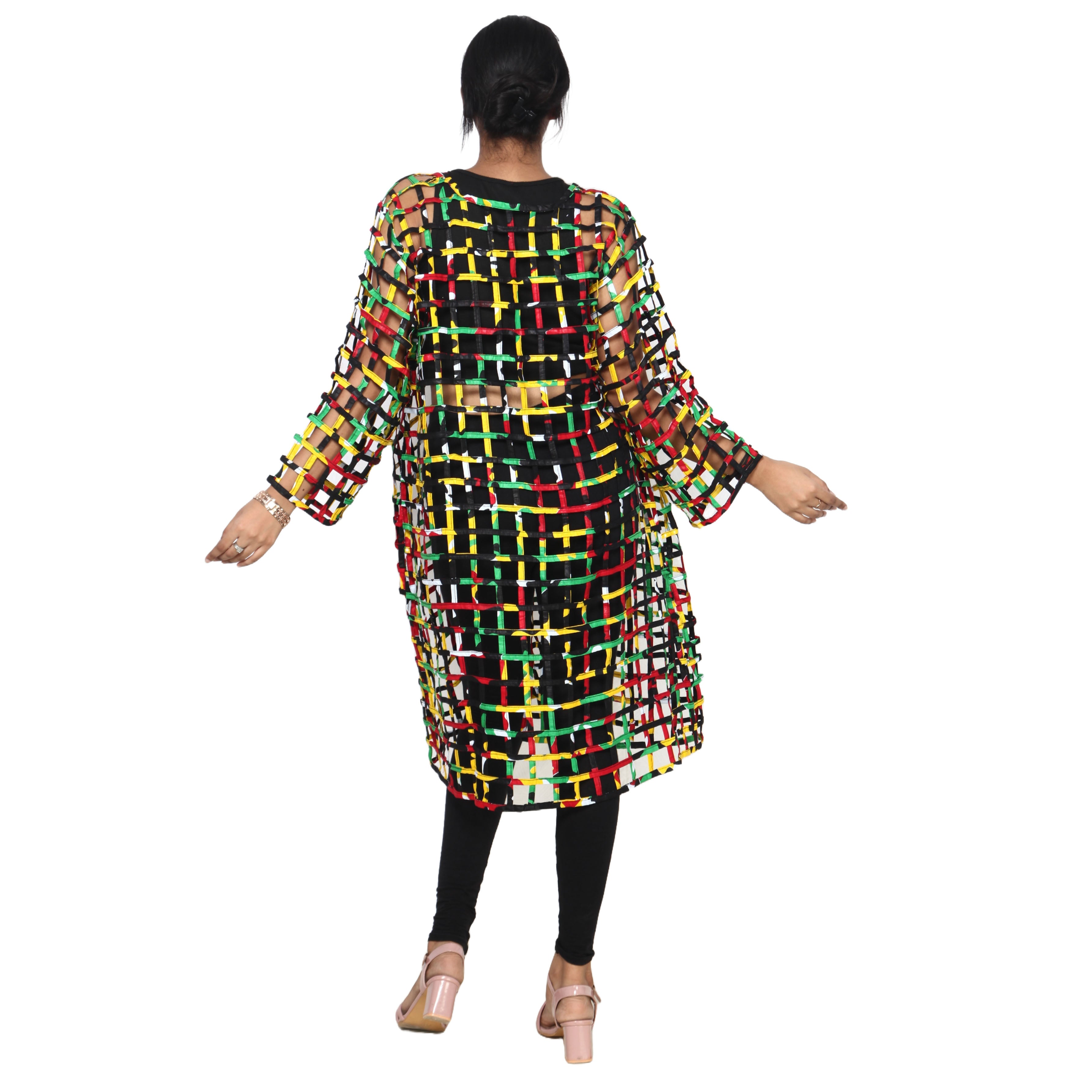 Women's Printed Cage Duster -- FI-ST120 PRINT