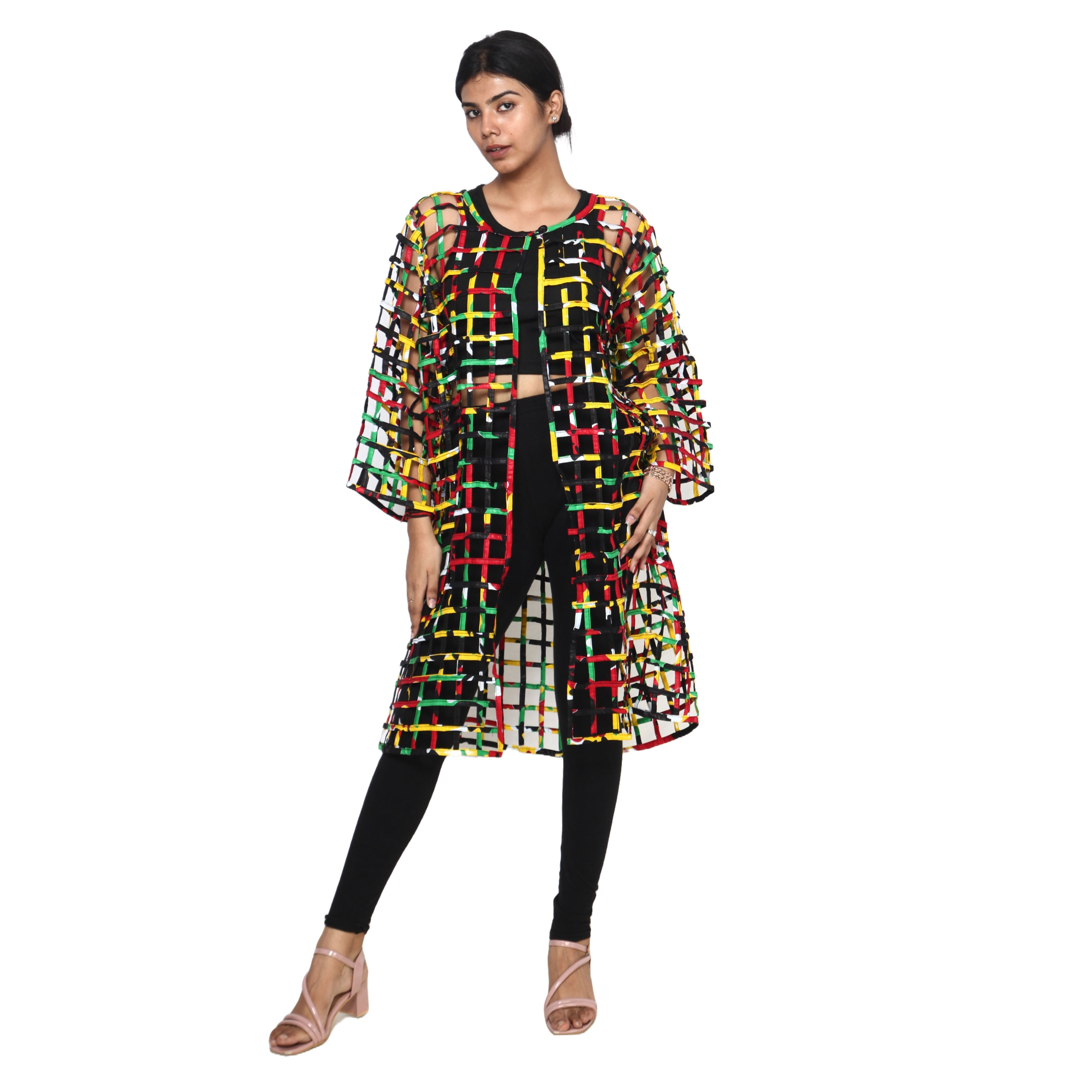 Women's Printed Cage Duster -- FI-ST120 PRINT