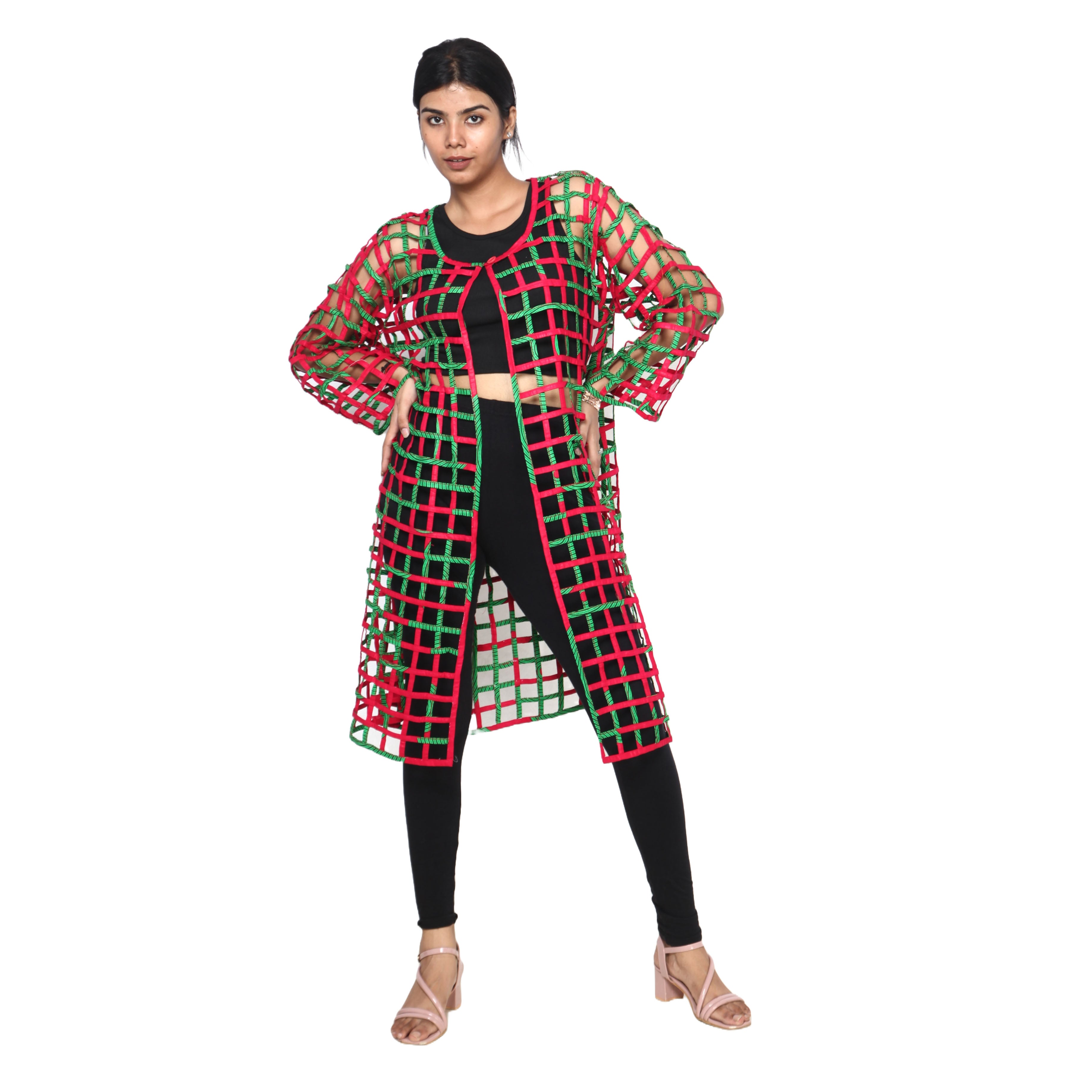 Women's Printed Cage Duster -- FI-ST120 PRINT