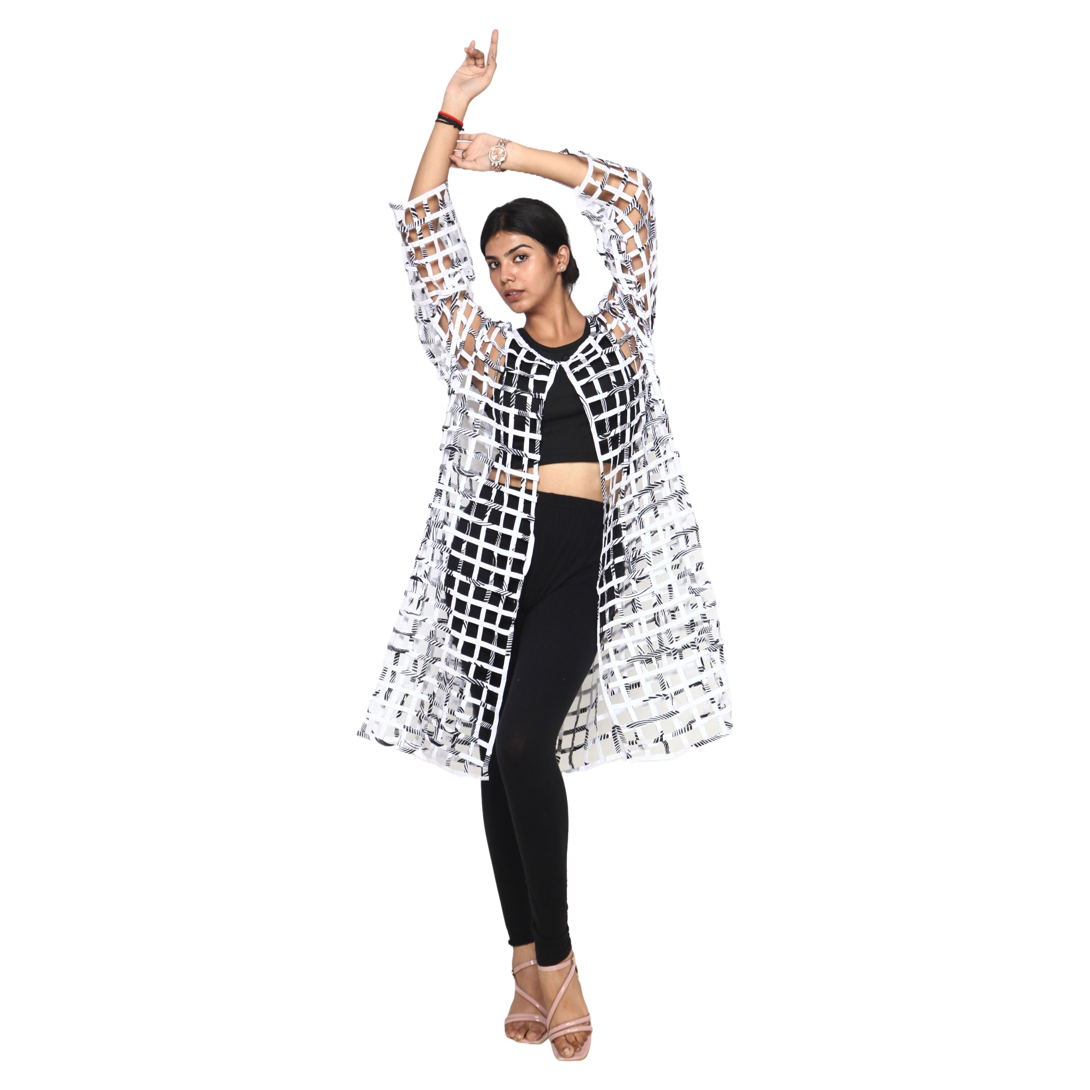 Women's Printed Cage Duster -- FI-ST120 PRINT