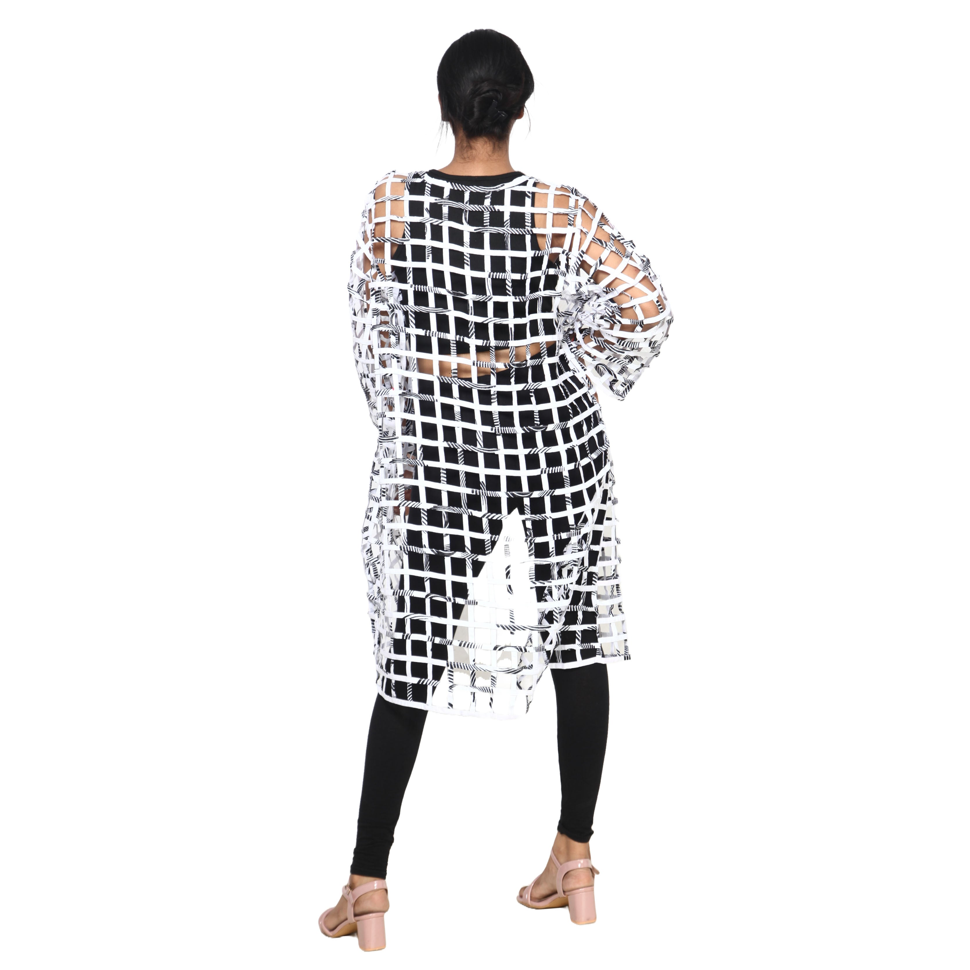 Women's Printed Cage Duster -- FI-ST120 PRINT