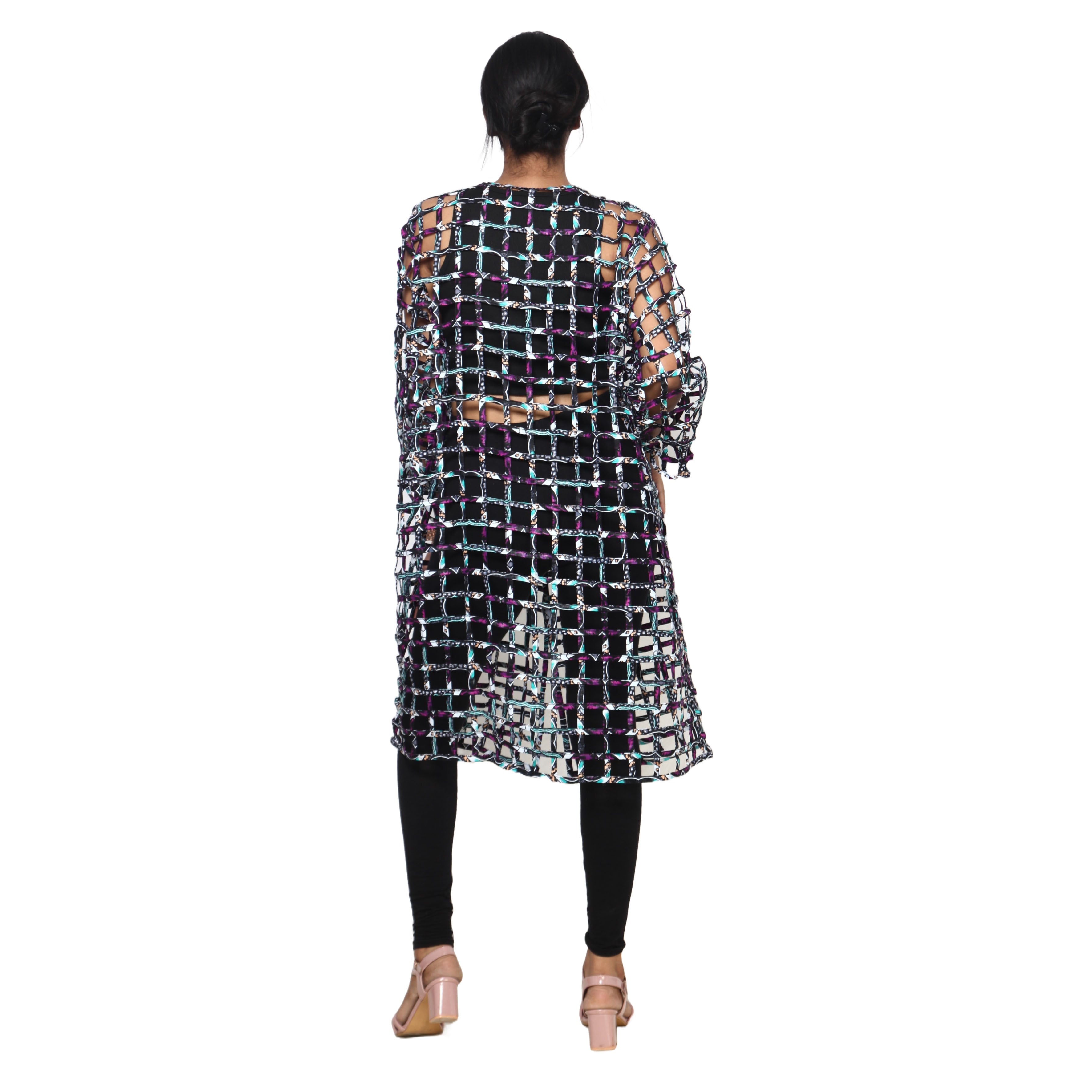 Women's Printed Cage Duster -- FI-ST120 PRINT