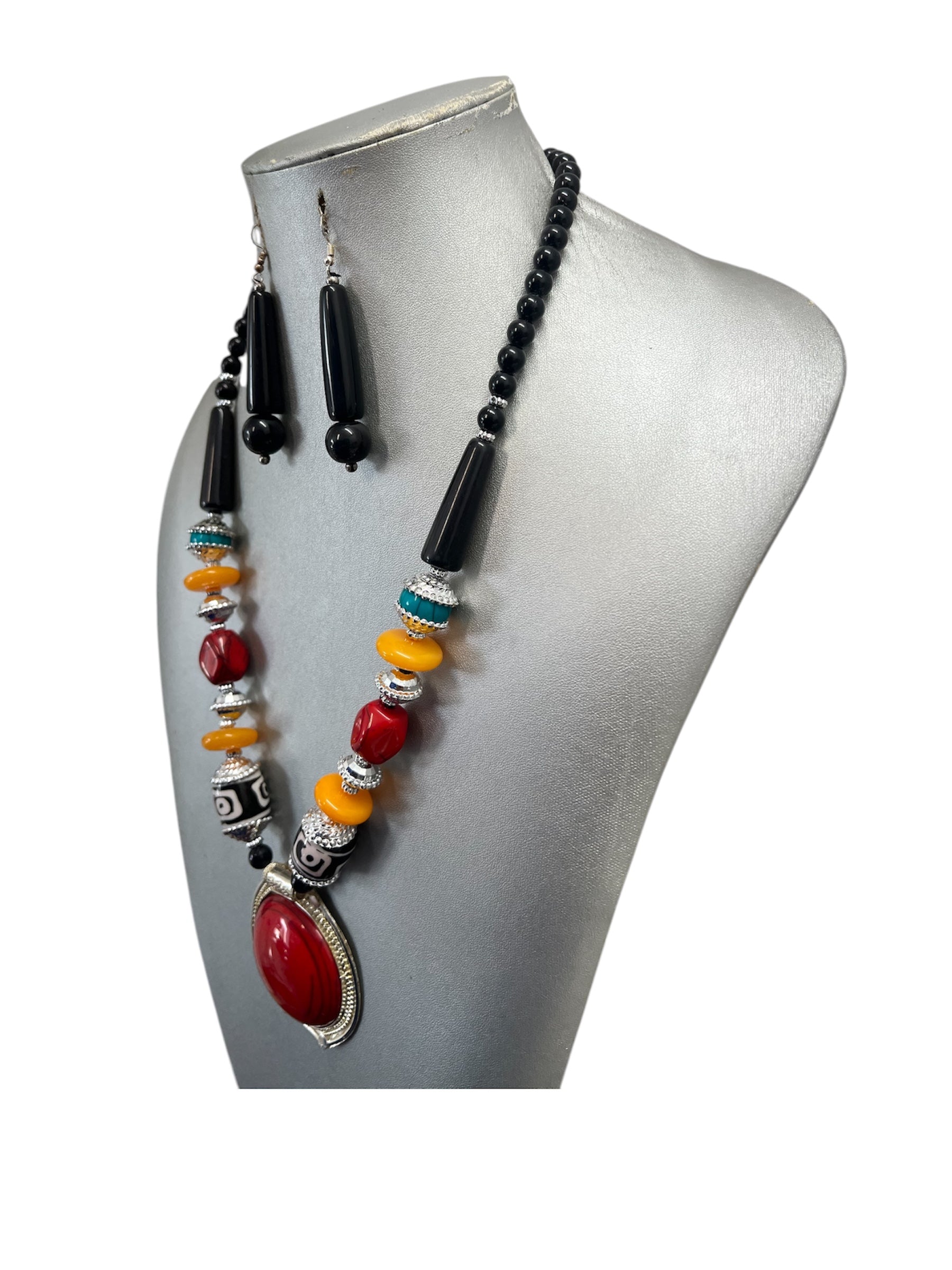 Women's Colorful Pendant Necklace