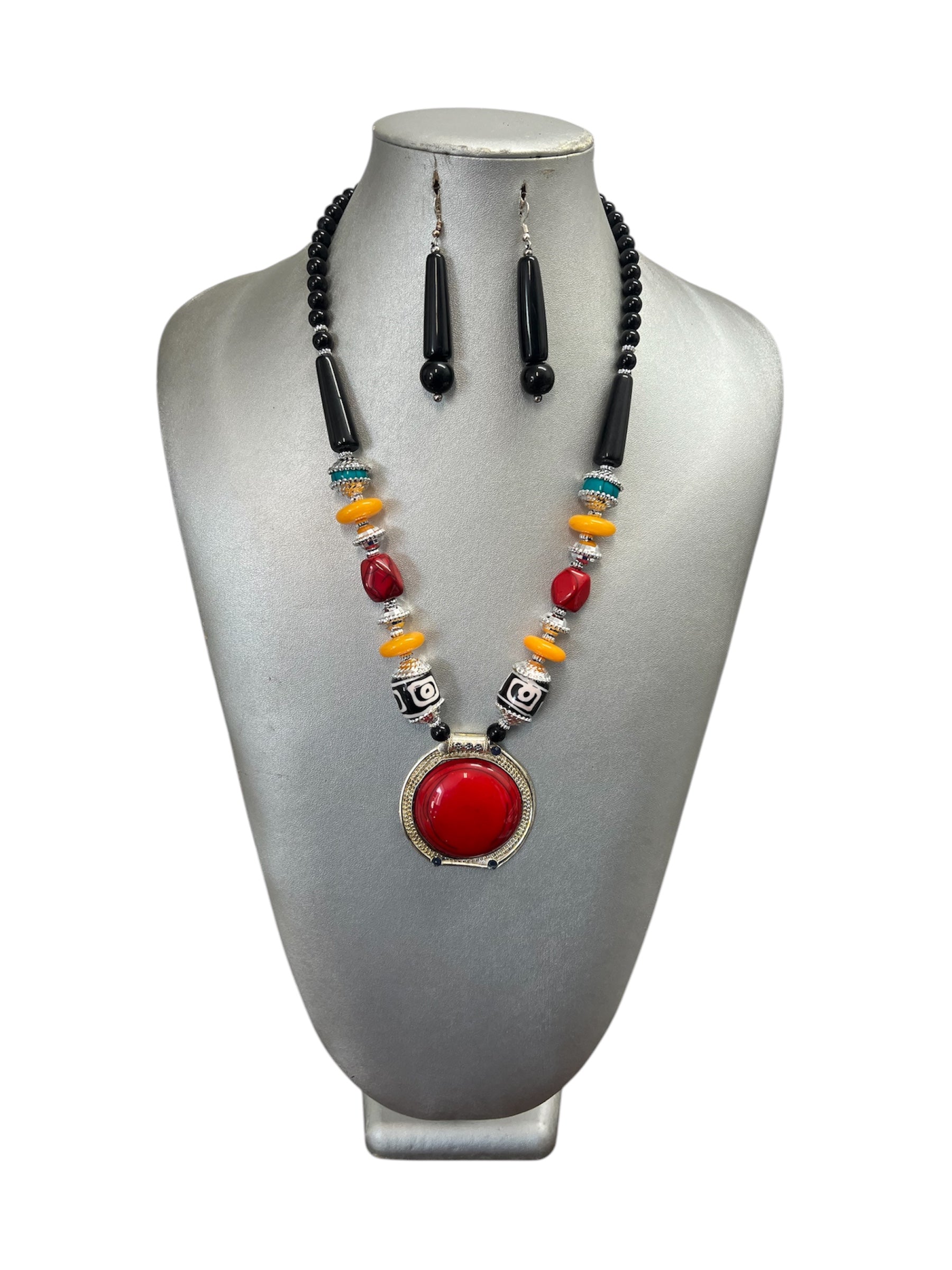 Women's Colorful Pendant Necklace