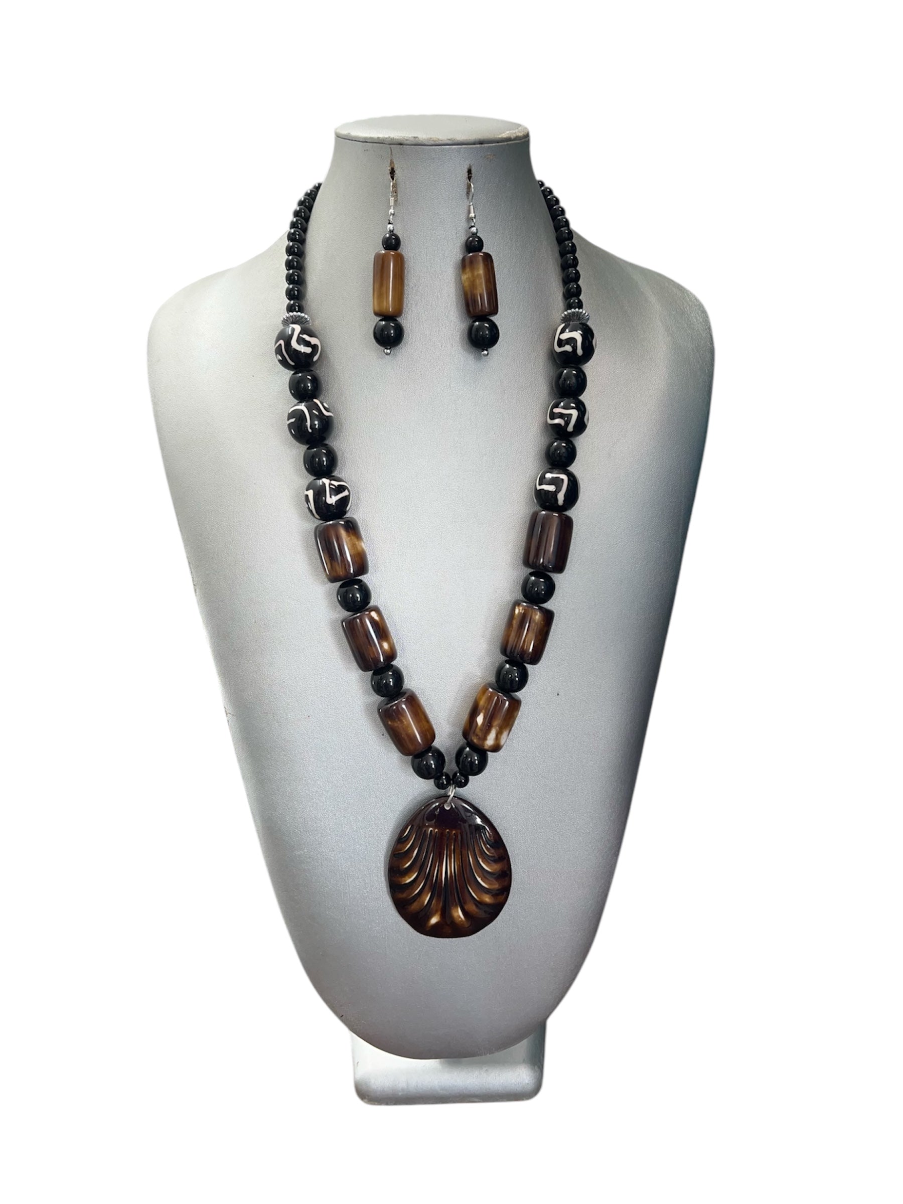 African Tribal Necklace Set