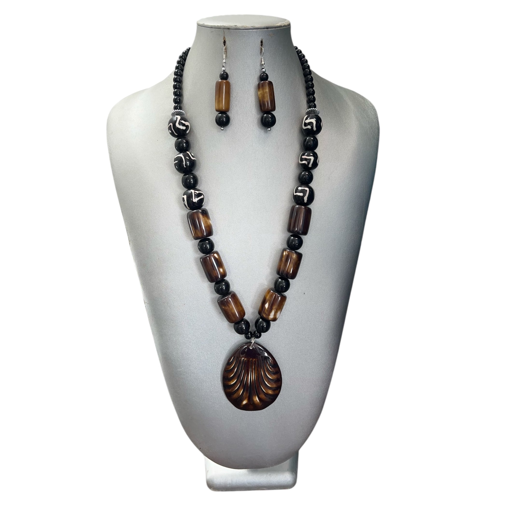 African Tribal Necklace Set